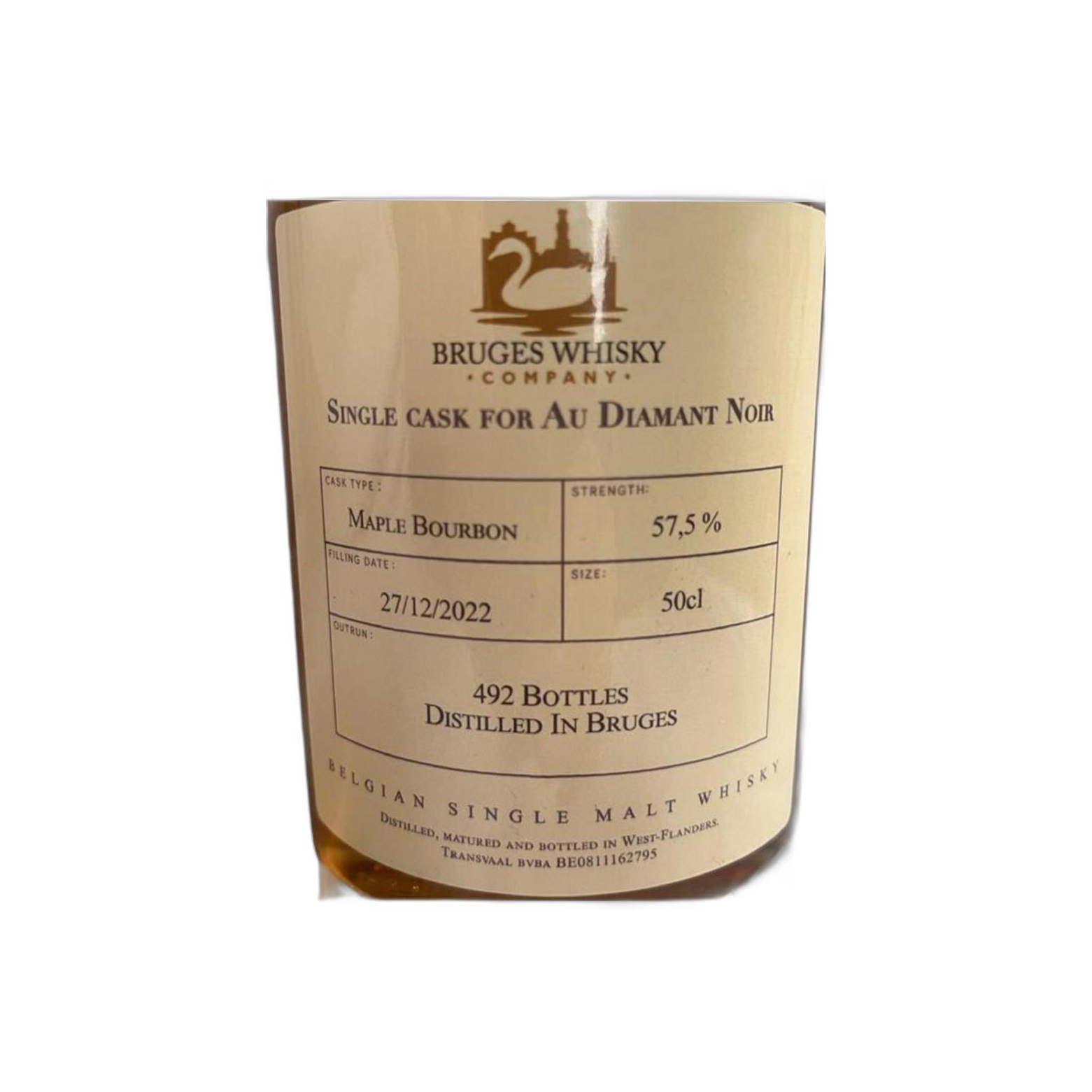 Bruges Whisky Company Single Cask For Au Diamant Noir 3