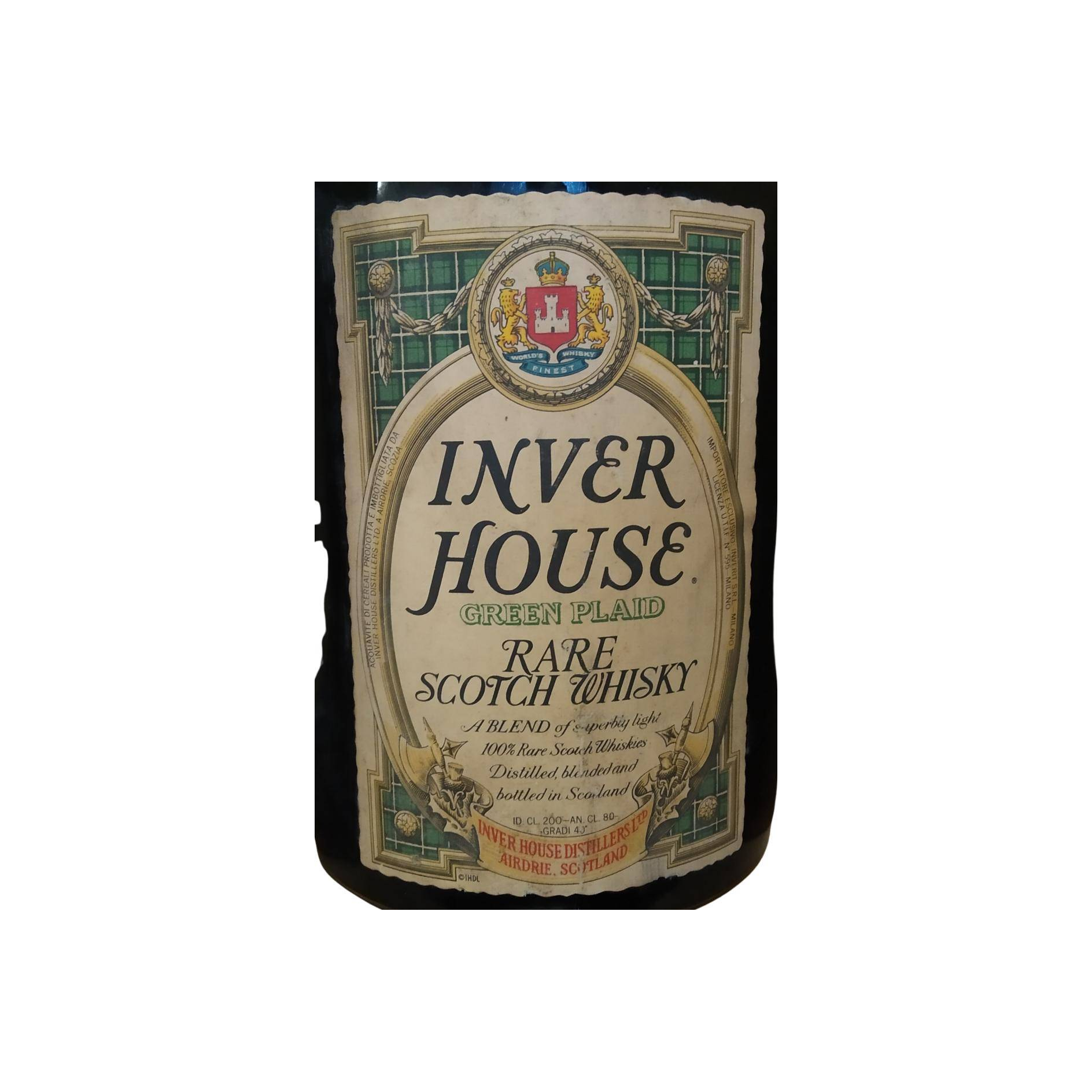 Inver House Green Plaid 2