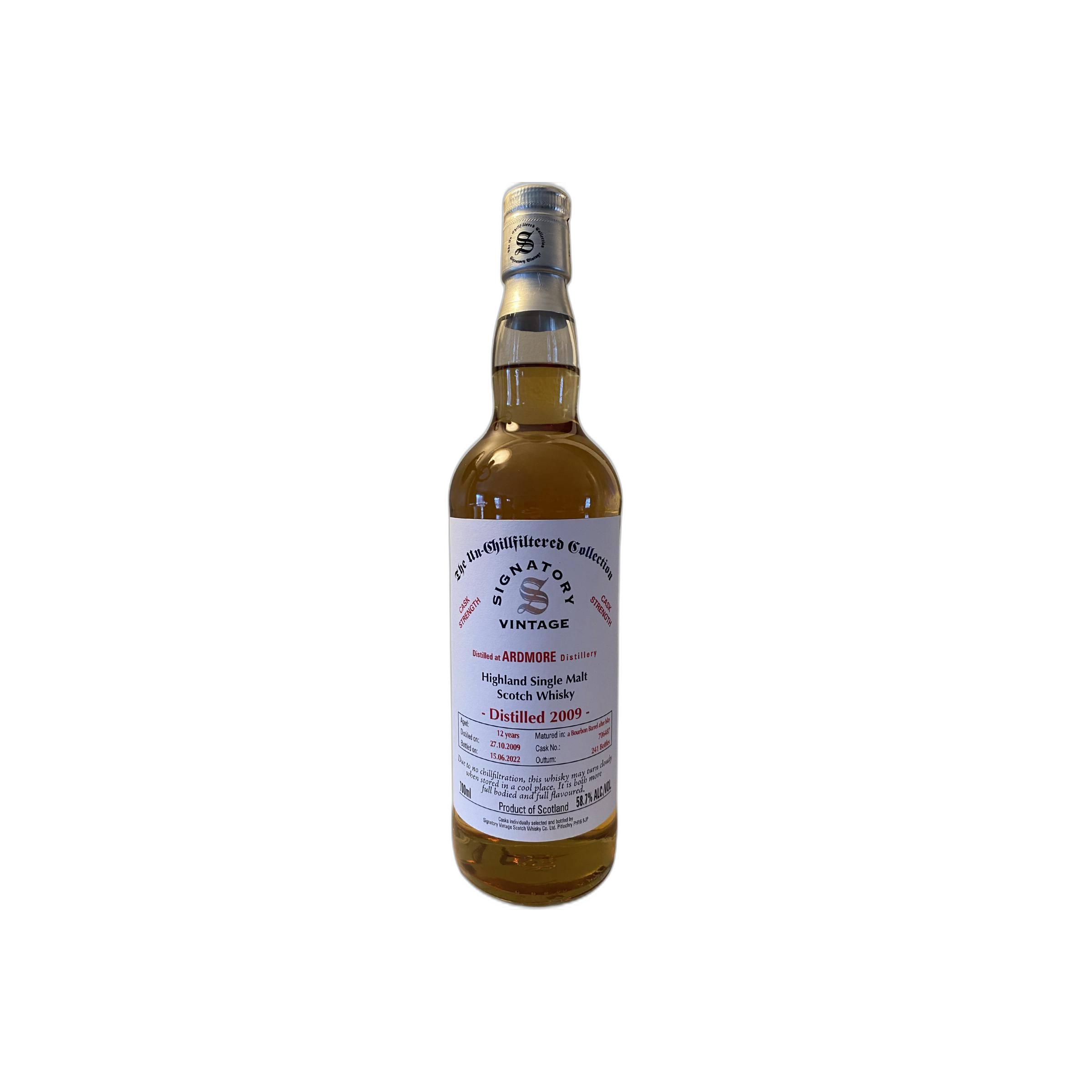 Ardmore 2009 12 Years Single Malt Whisky