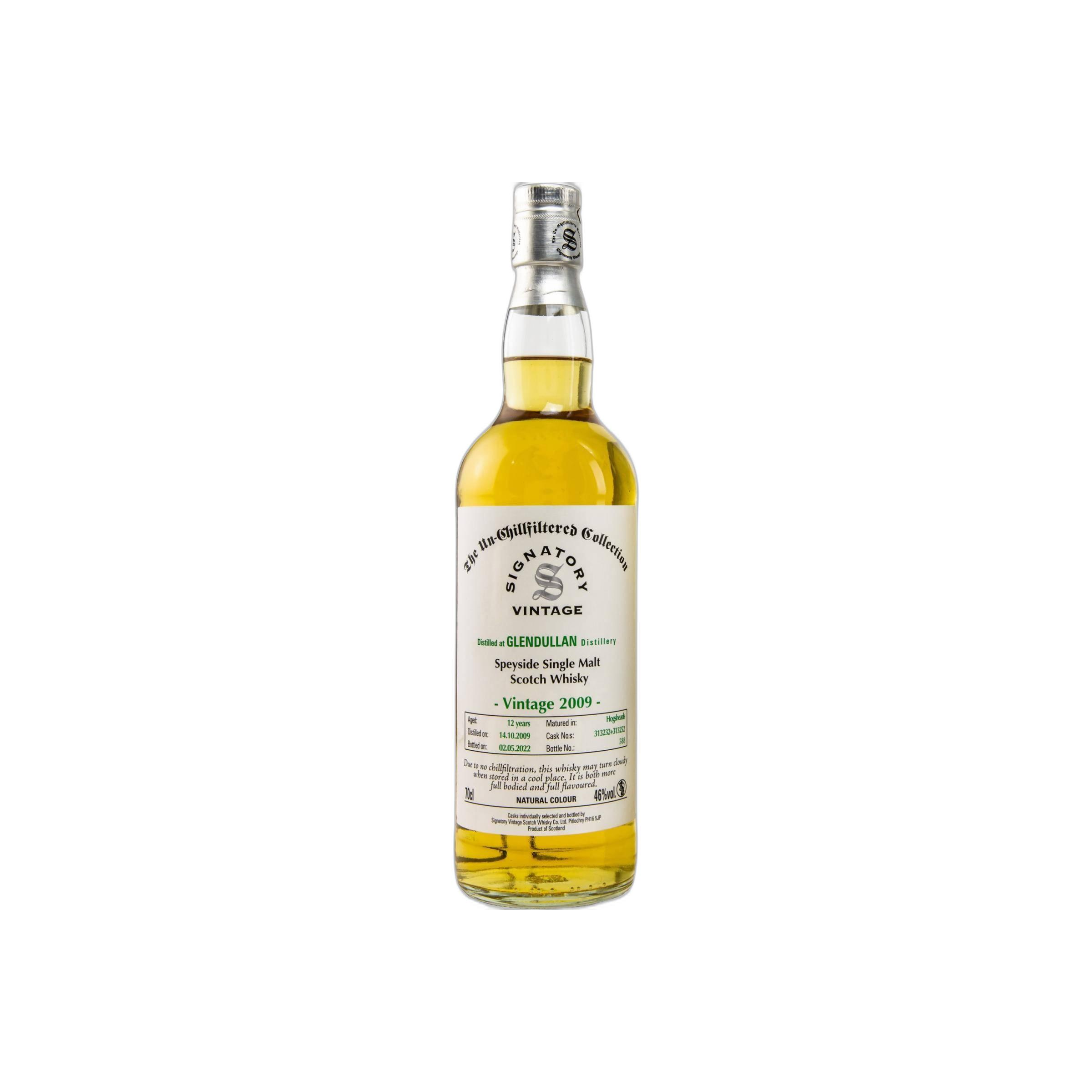 Glendullan The Un-Chillfiltered Collection 2009 12 Years Single Malt Whisky