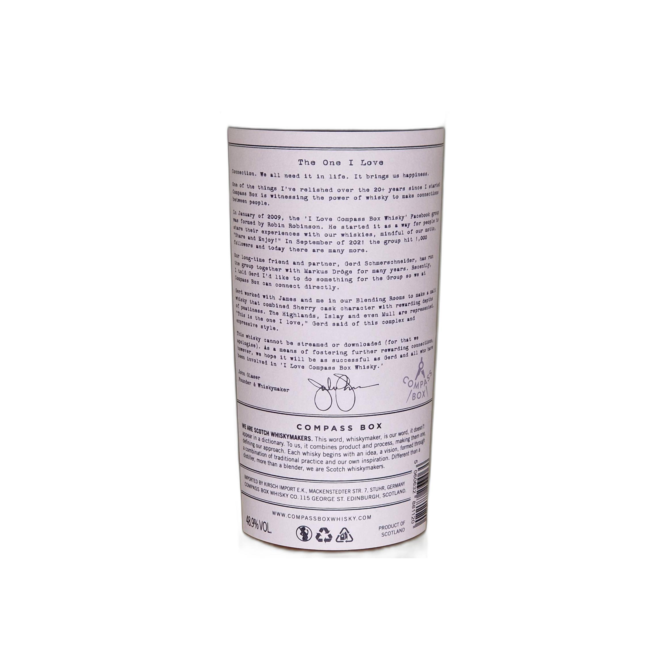 Compass Box Blended Malt Whisky 3
