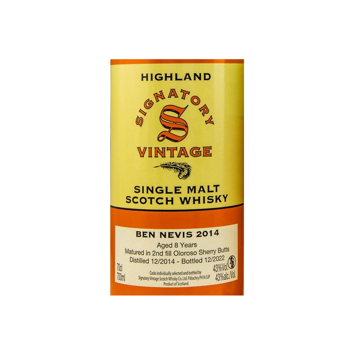 Ben Nevis Vintage Collection 2014 8 Years Single Malt Whisky 2