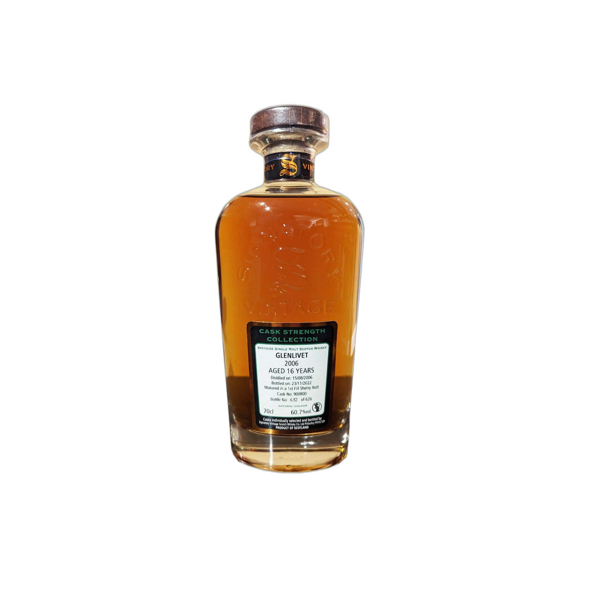 The Glenlivet Cask Strength Collection 2006 16 Years Single Malt Whisky 2
