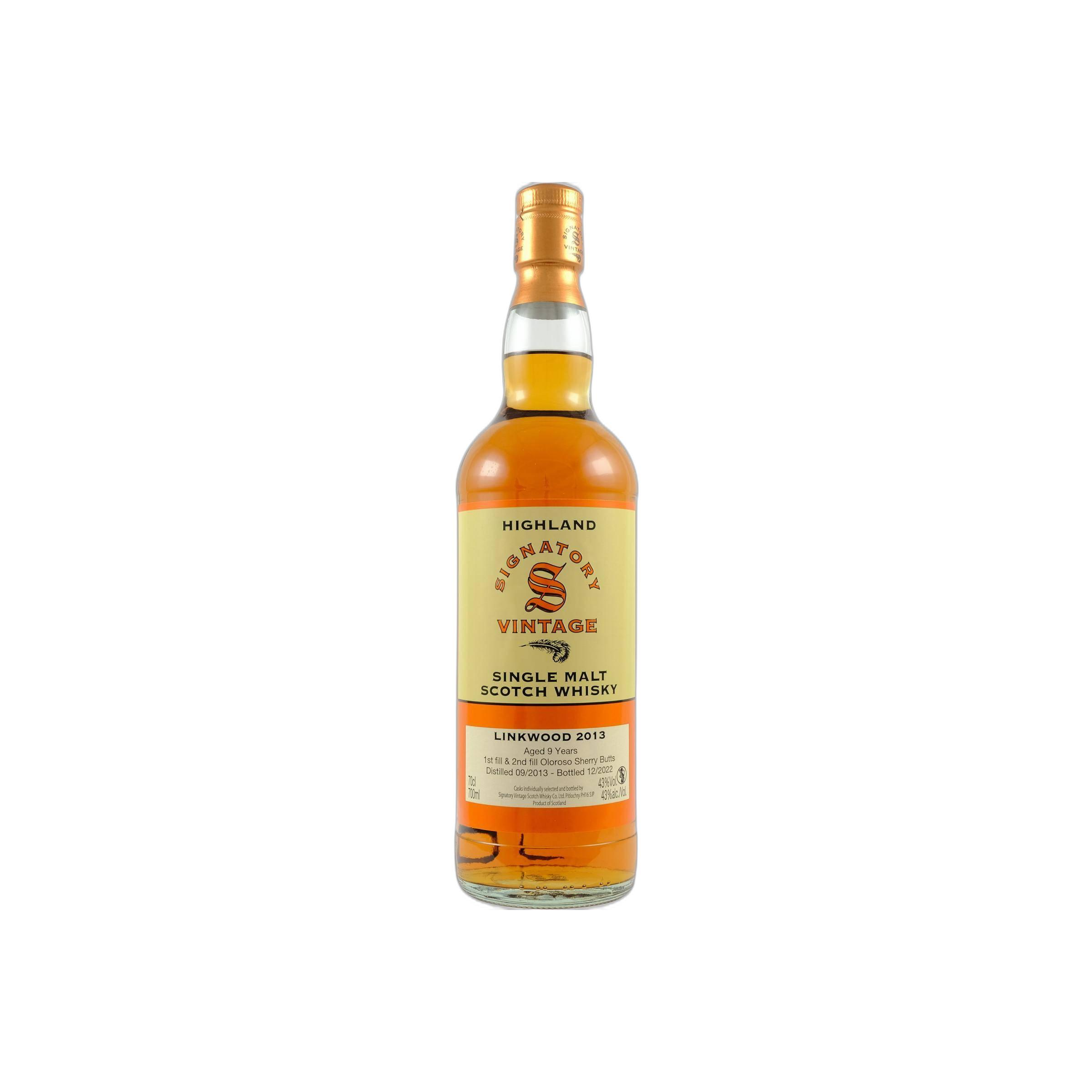 Signatory Vintage Vintage Collection 2013 9 Years Single Malt Whisky