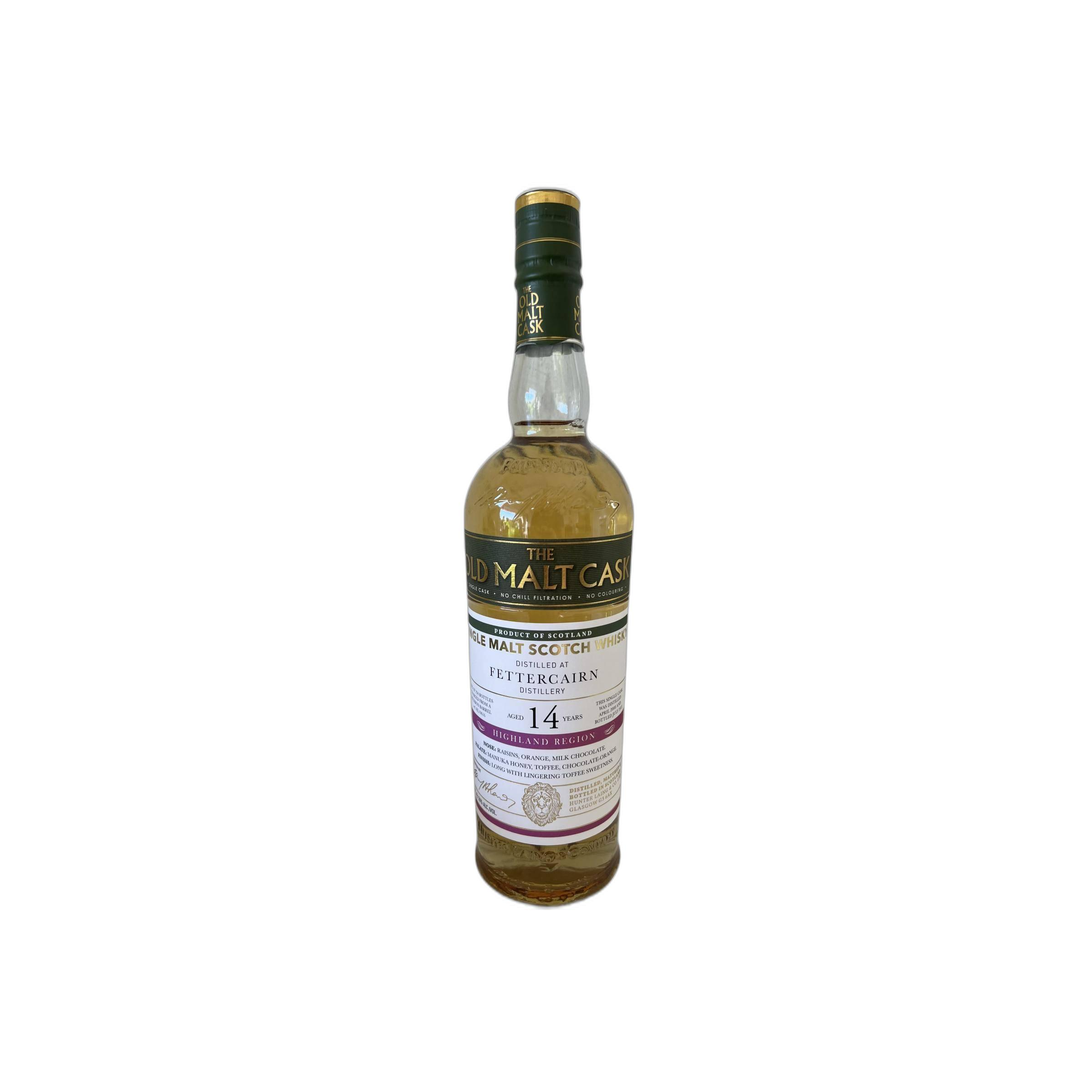 Fettercairn Old Malt Cask 2008 14 Years Single Malt Whisky