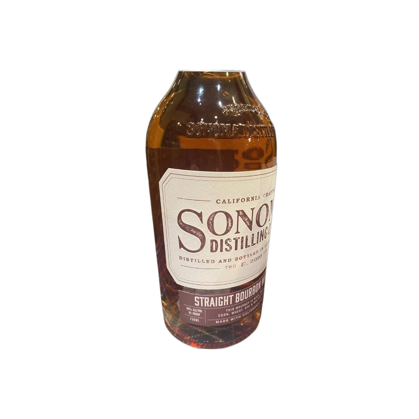 Sonoma County Straight Bourbon Whiskey
