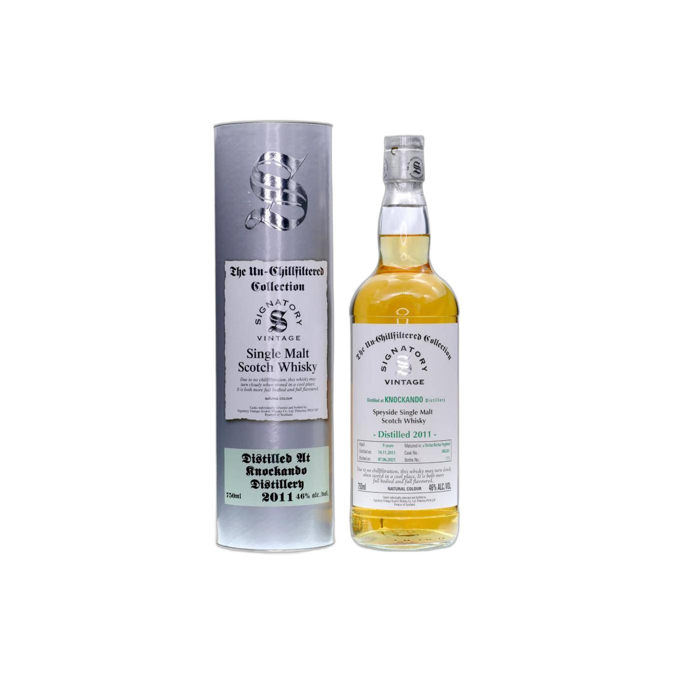 Knockando The Un-Chillfiltered Collection 2011 9 Years Single Malt Whisky