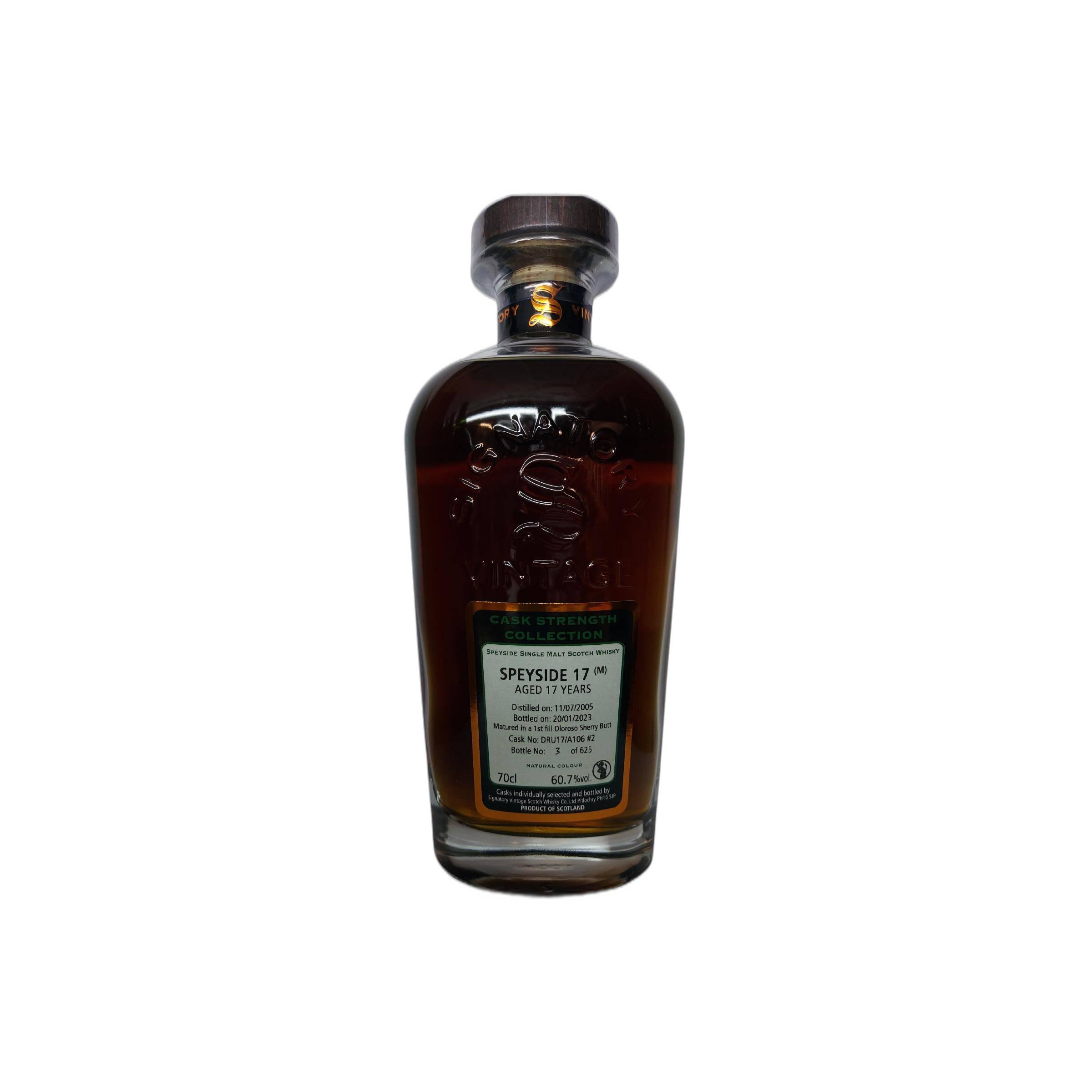 Signatory Vintage Cask Strength Collection 2005 17 Years Single Malt Whisky