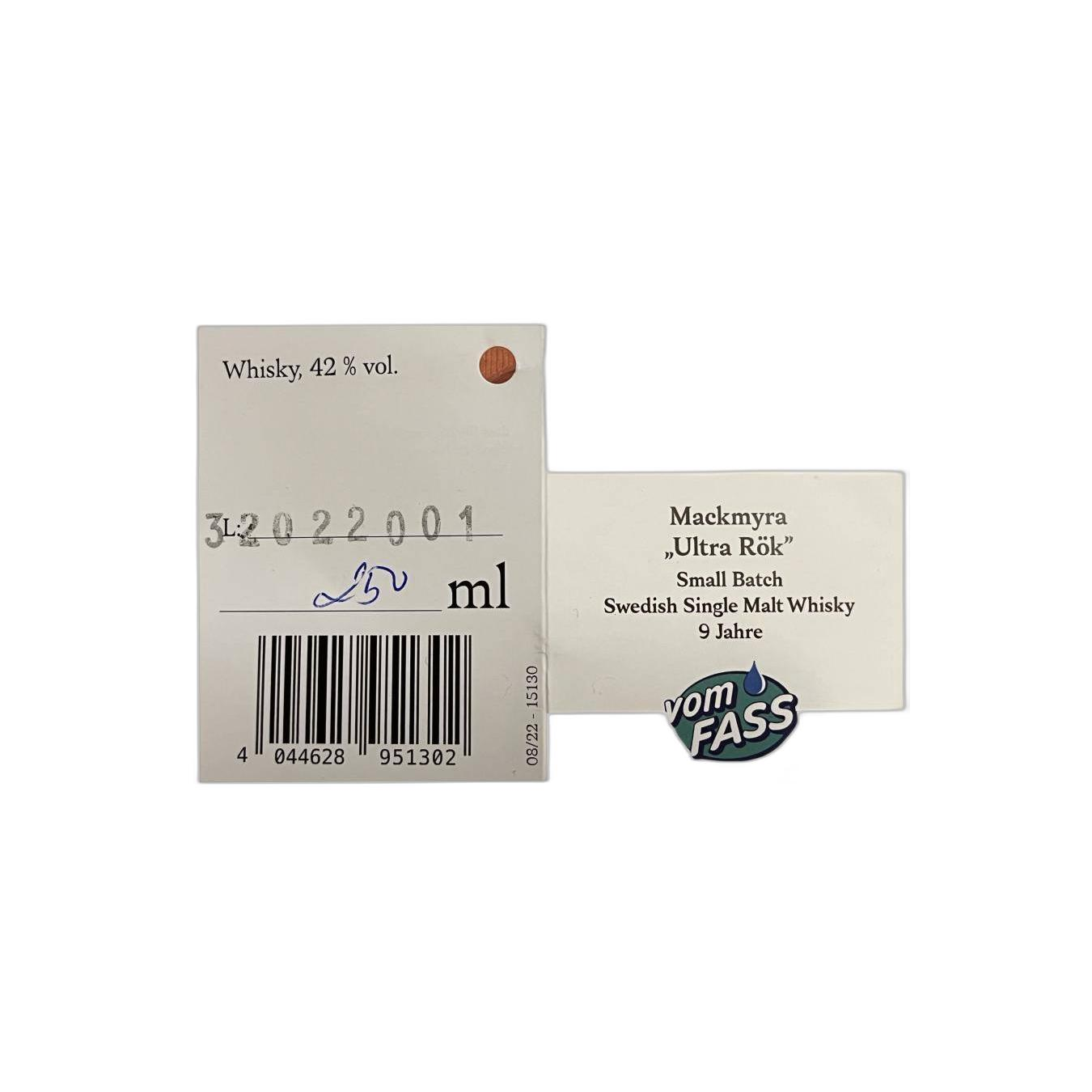 Mackmyra 9 Years Single Malt Whisky