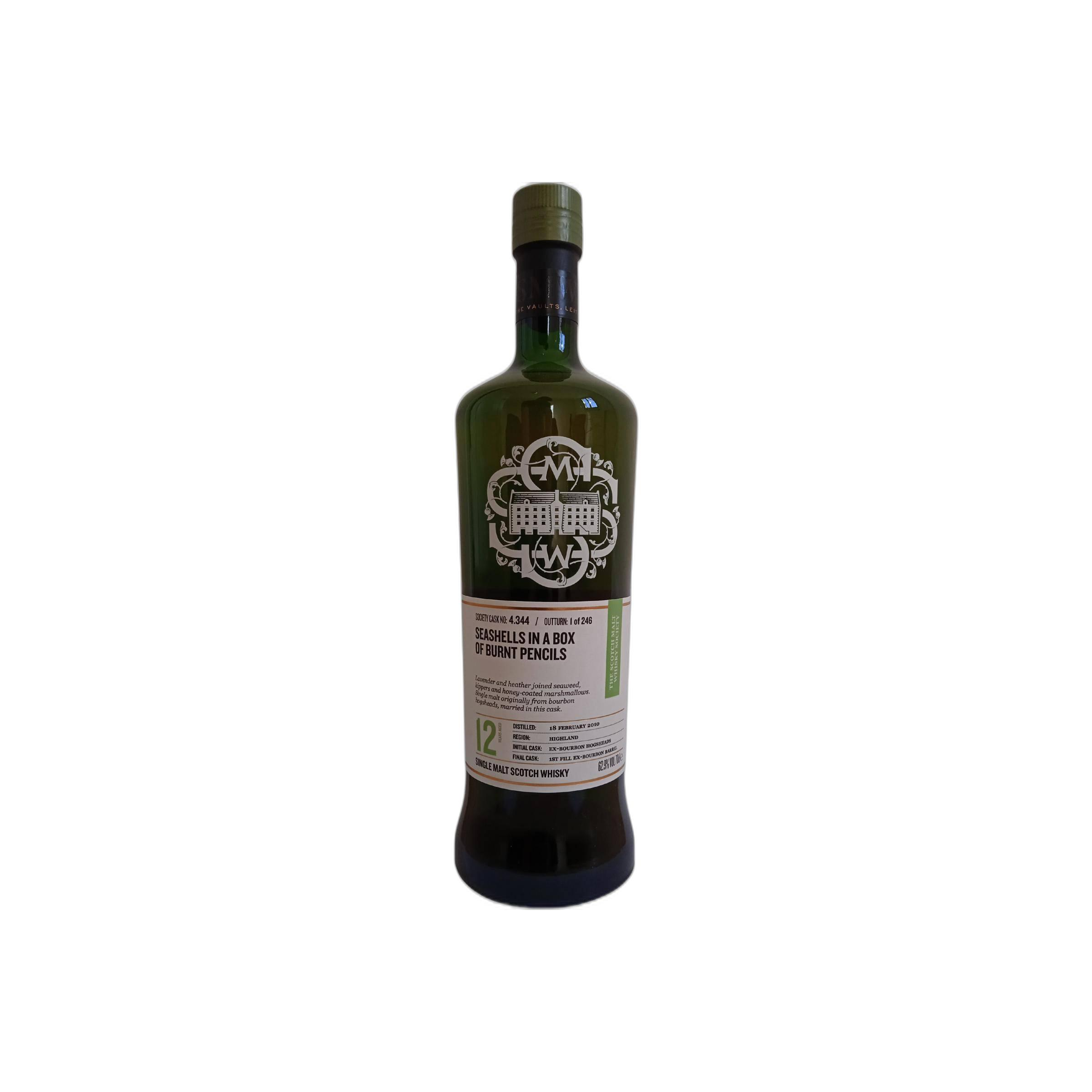 The Scotch Malt Whisky Society 2010 12 Years Single Malt Whisky