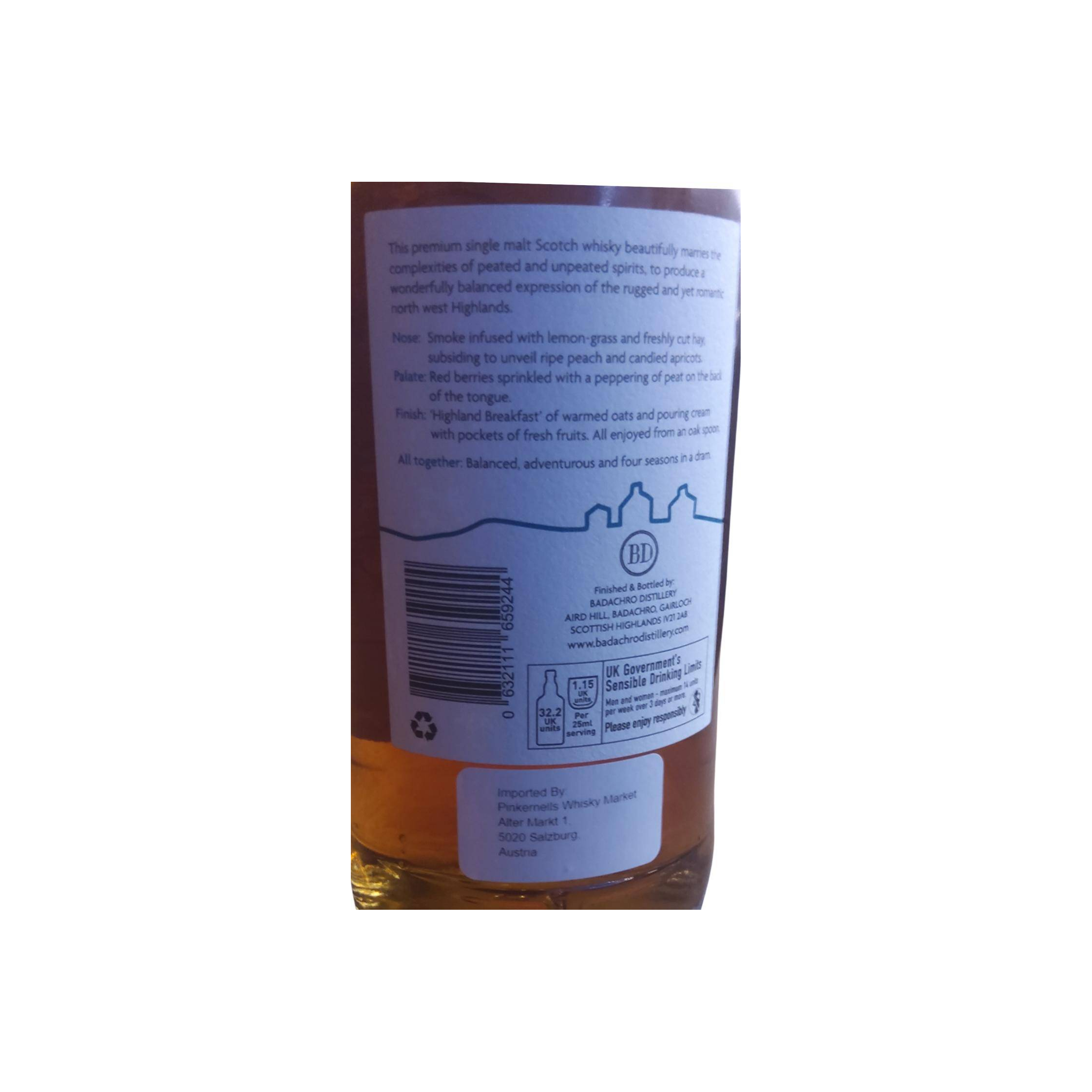 Bad na h-Achlaise Highland Single Malt Scotch Whisky BaDi 2