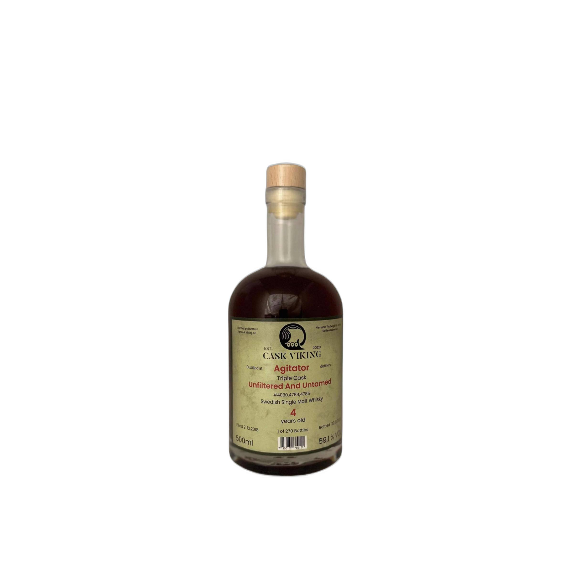 Agitator 2018 4 Years Single Malt Whisky
