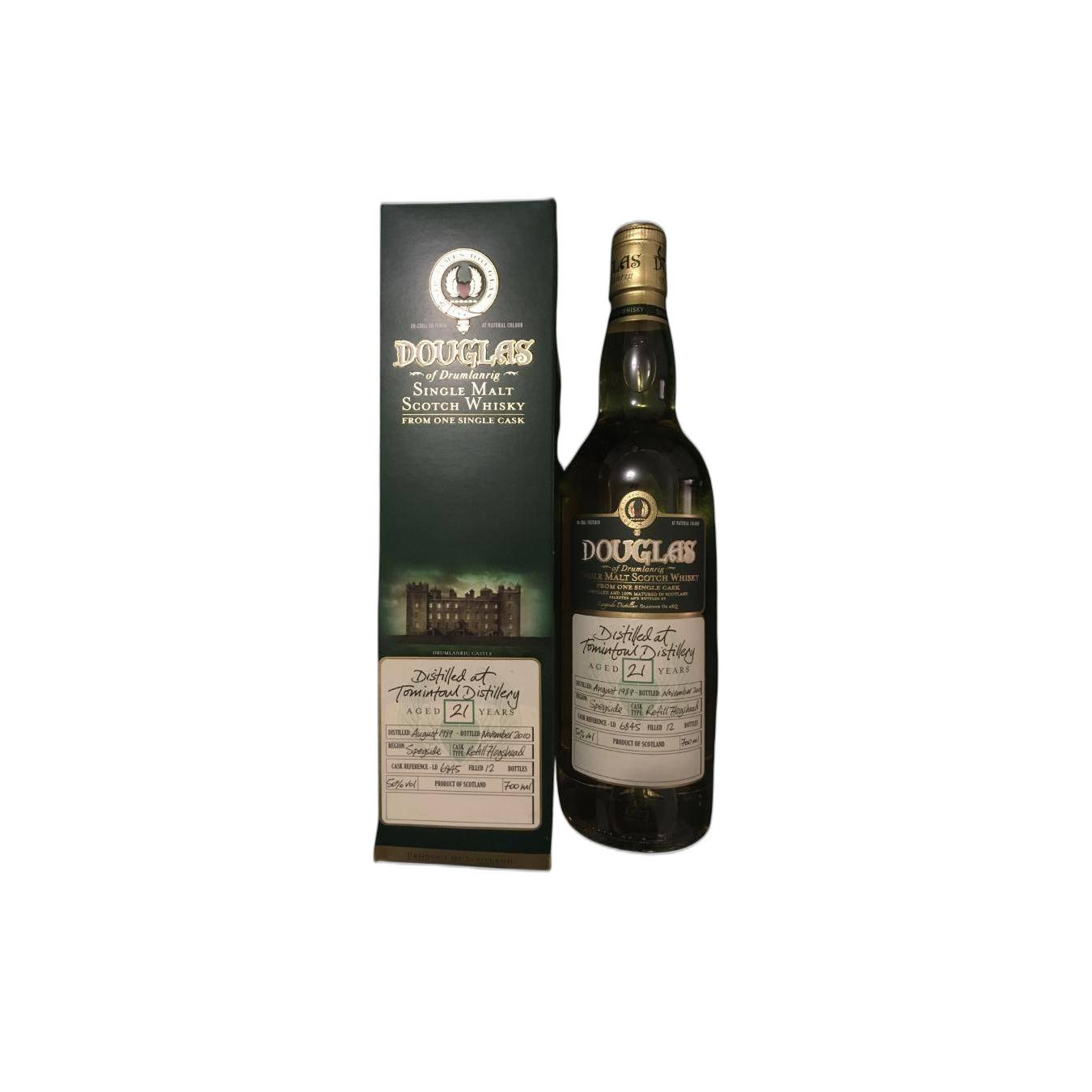 Tomintoul 1989 21 Years Single Malt Whisky