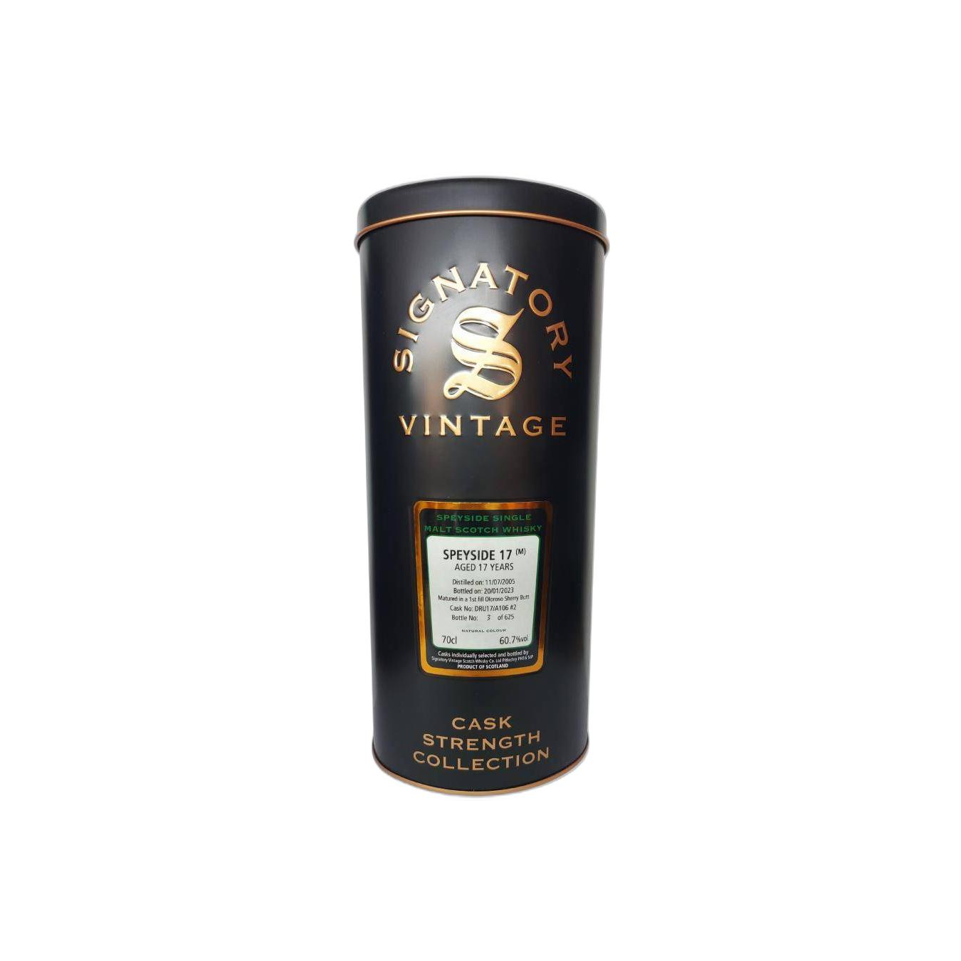 Signatory Vintage Cask Strength Collection 2005 17 Years Single Malt Whisky 3