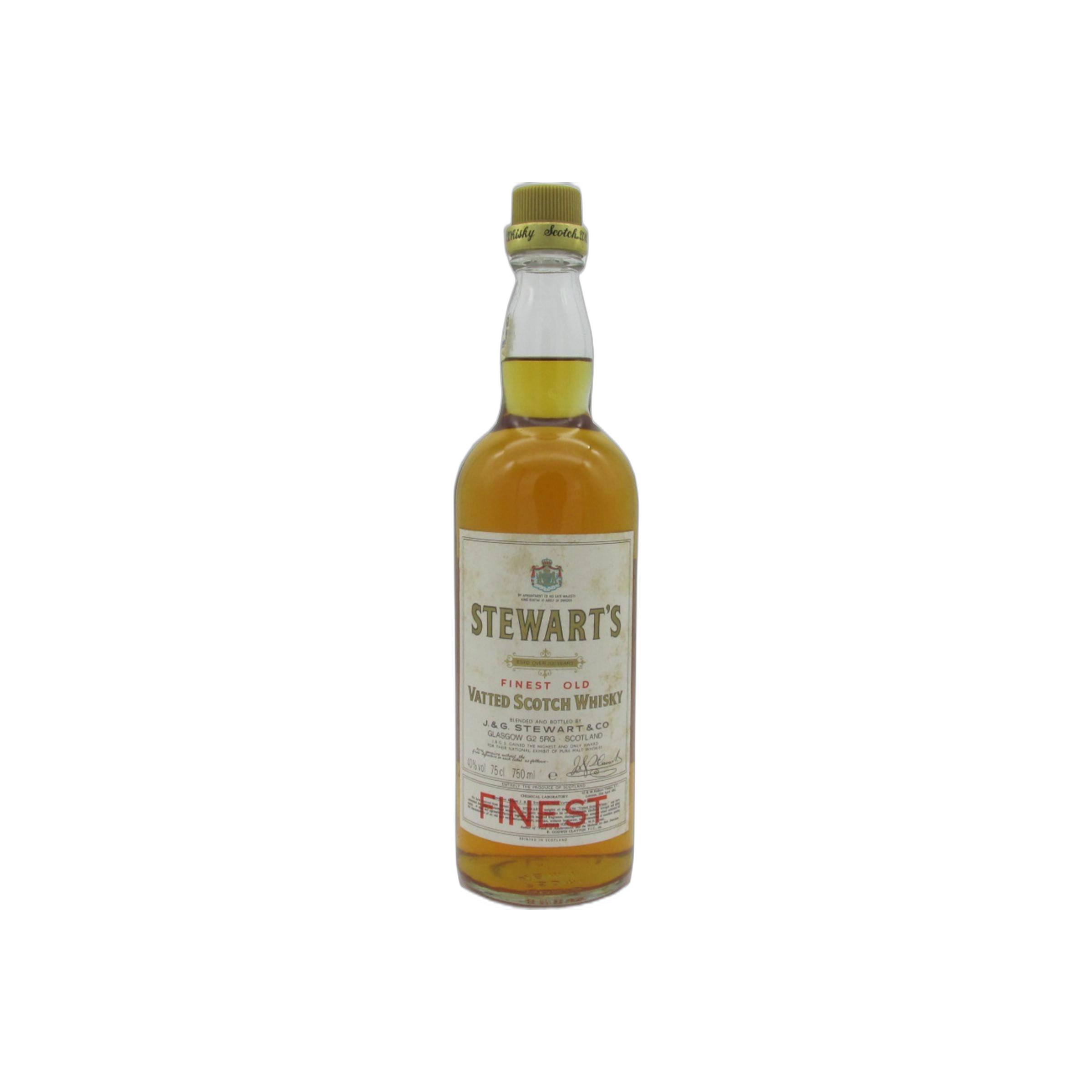 Stewart's Finest Old Vatted Scotch Whisky