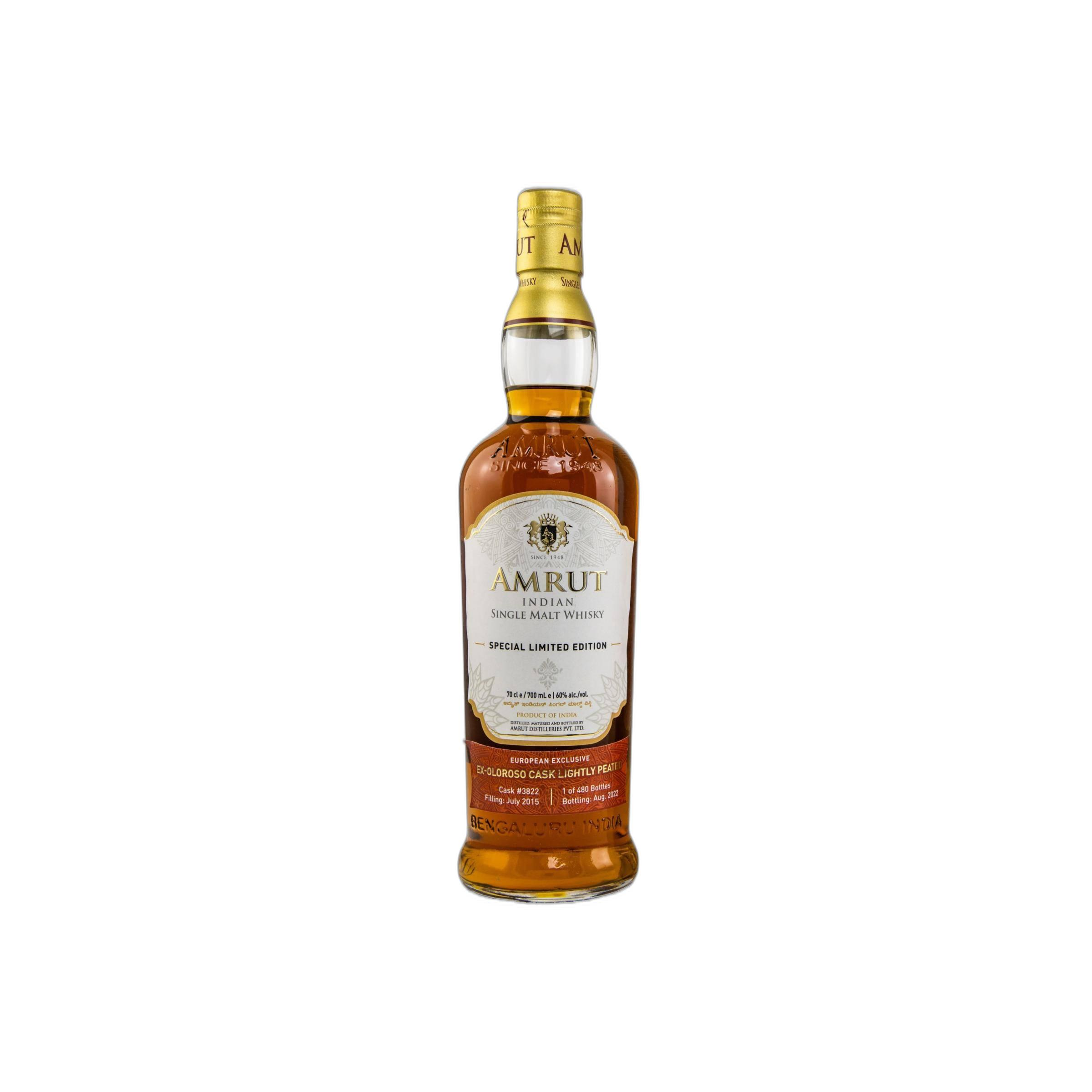 Amrut Single Cask 2015 7 Years Single Malt Whisky