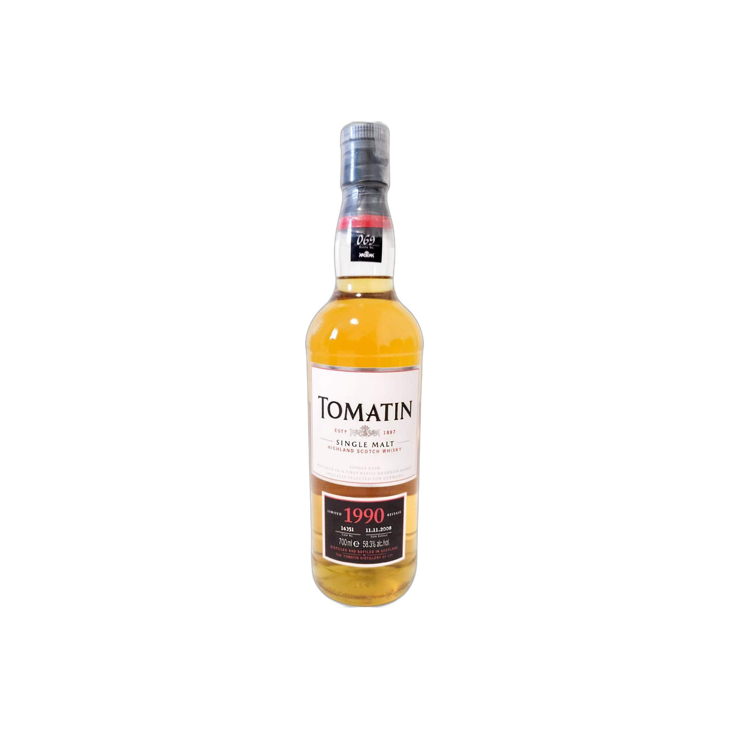 Tomatin 1990 18 Years Single Malt Whisky