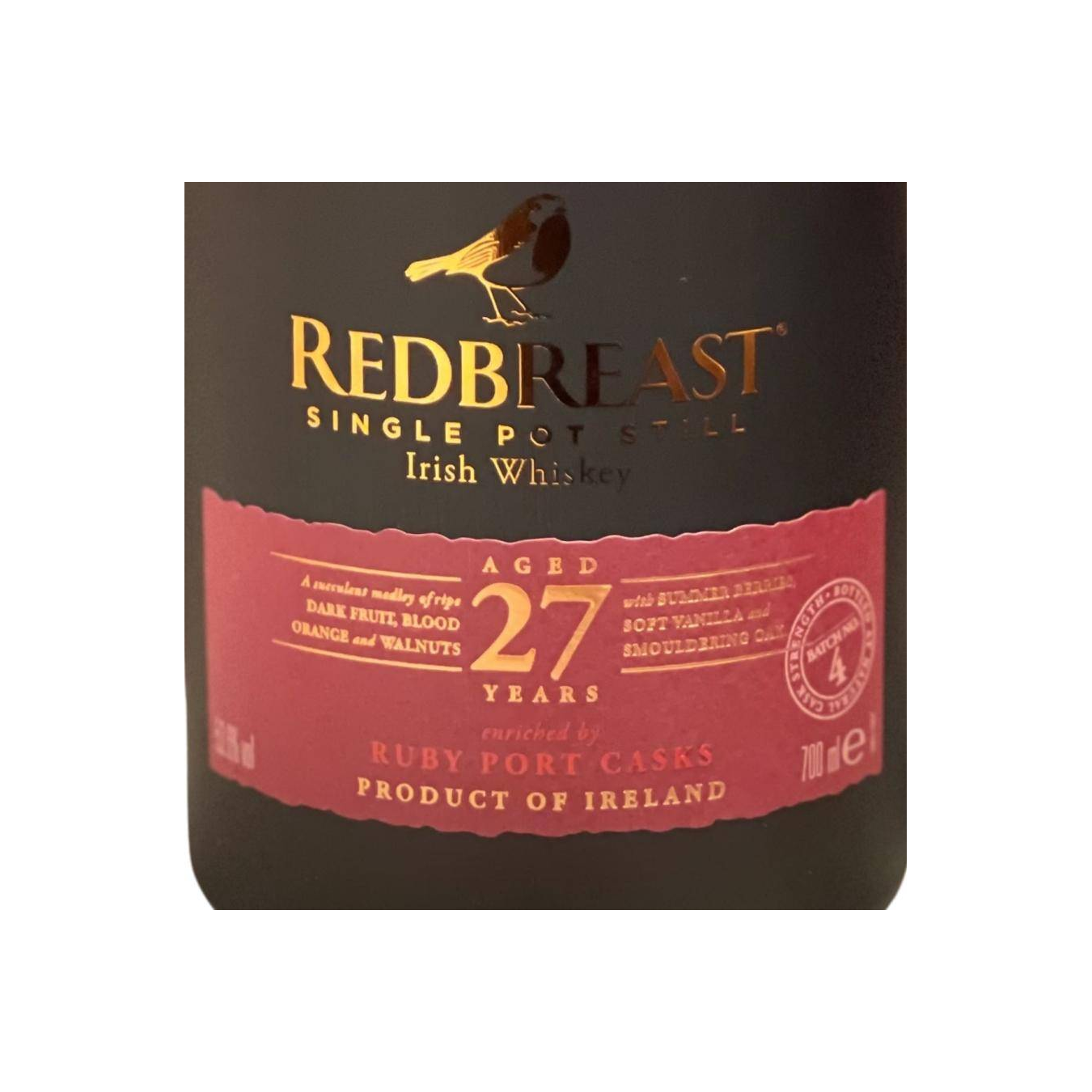 Midleton 27 Years Single Pot Still Whisky