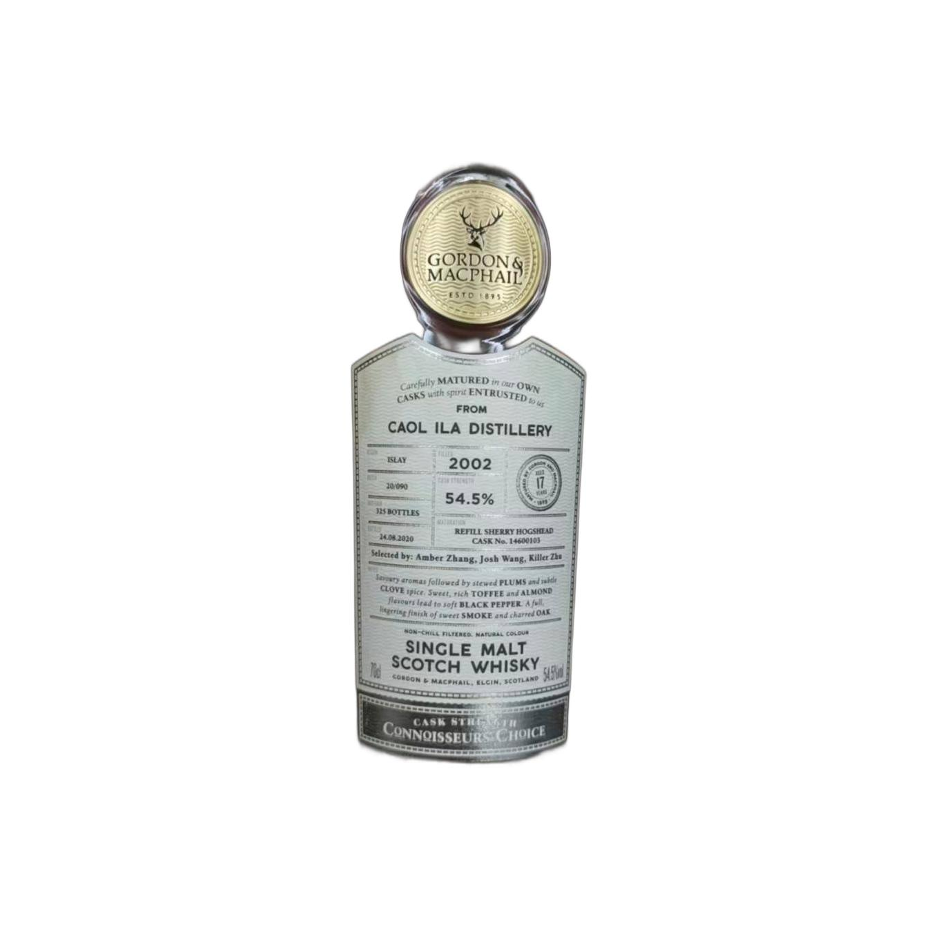 Caol Ila Connoisseurs Choice - Cask Strength 2002 17 Years Single Malt Whisky