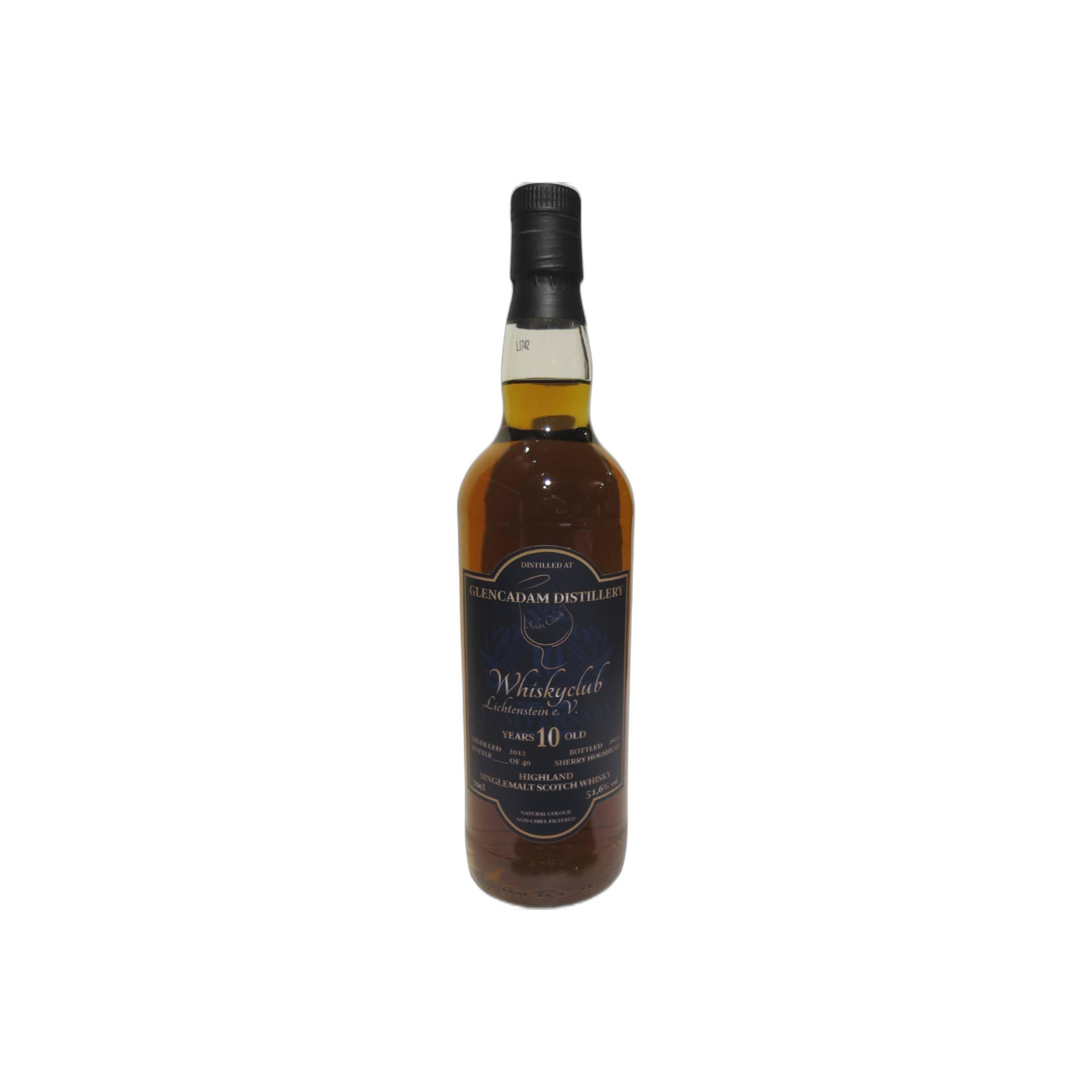 Glencadam 2012 10 Years Single Malt Whisky
