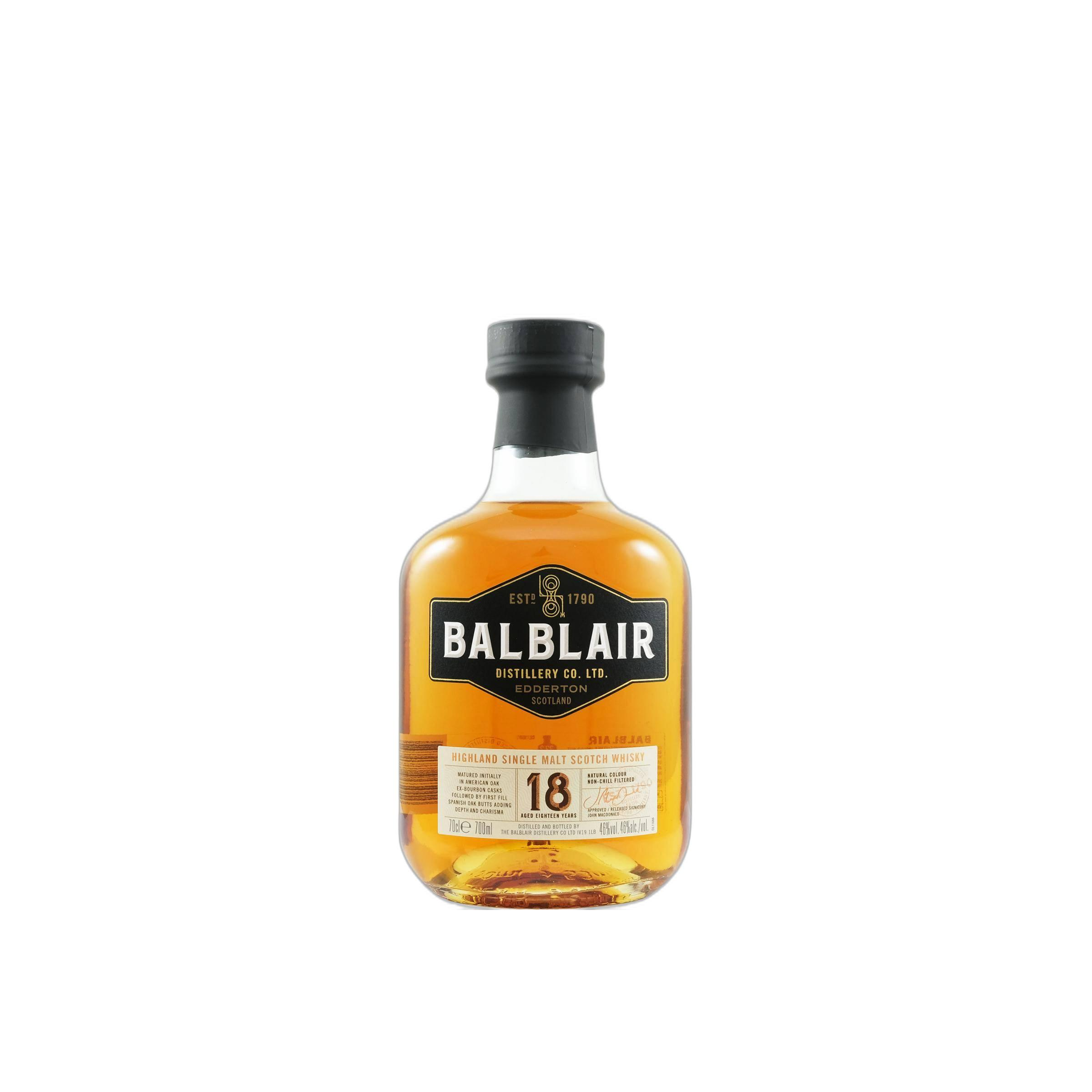 Balblair 18 Years Single Malt Whisky