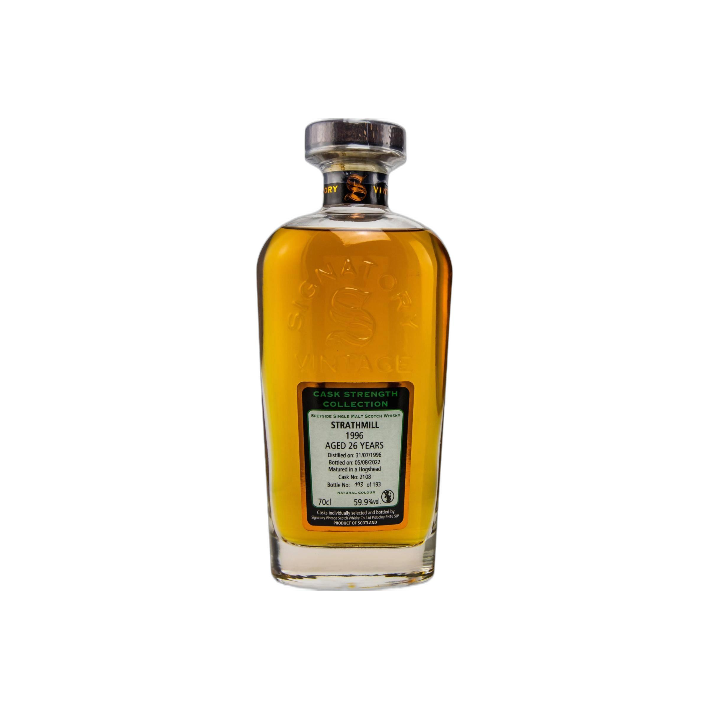 Signatory Vintage Cask Strength Collection 1996 26 Years Single Malt Whisky