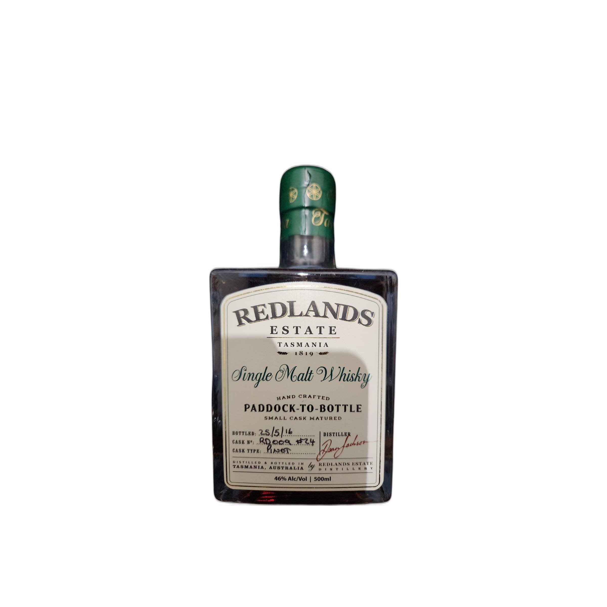 Redlands Estate Single Malt Whisky