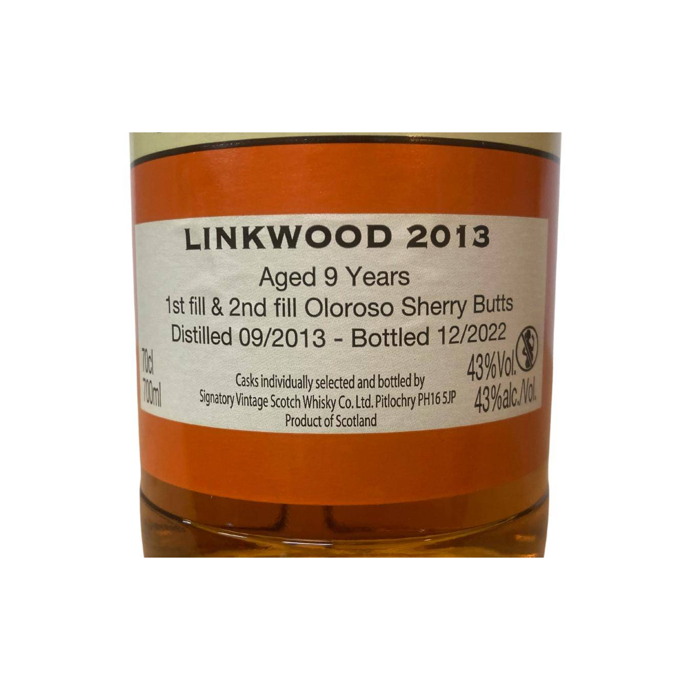 Signatory Vintage Vintage Collection 2013 9 Years Single Malt Whisky 3