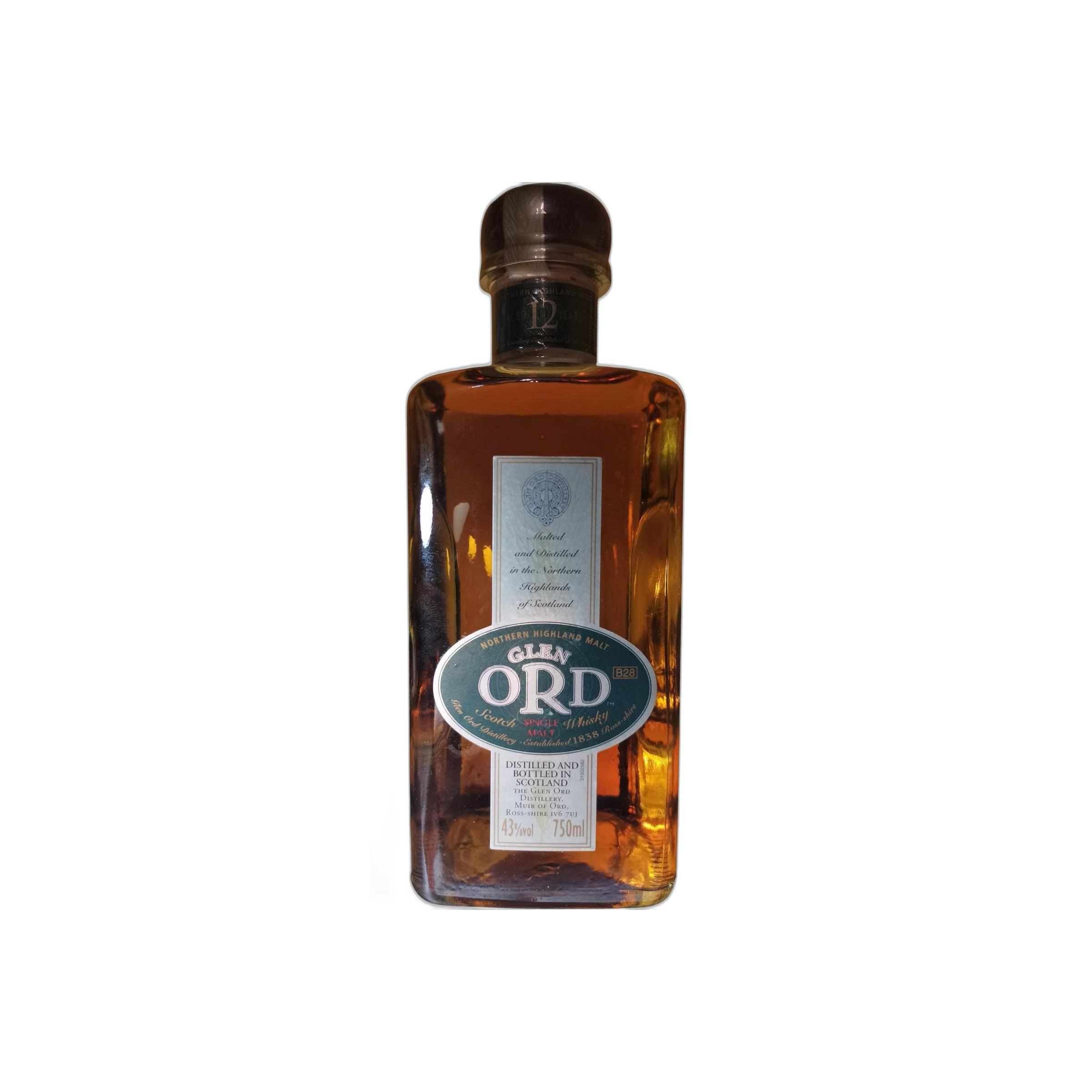 Glen Ord 12 Years Single Malt Whisky