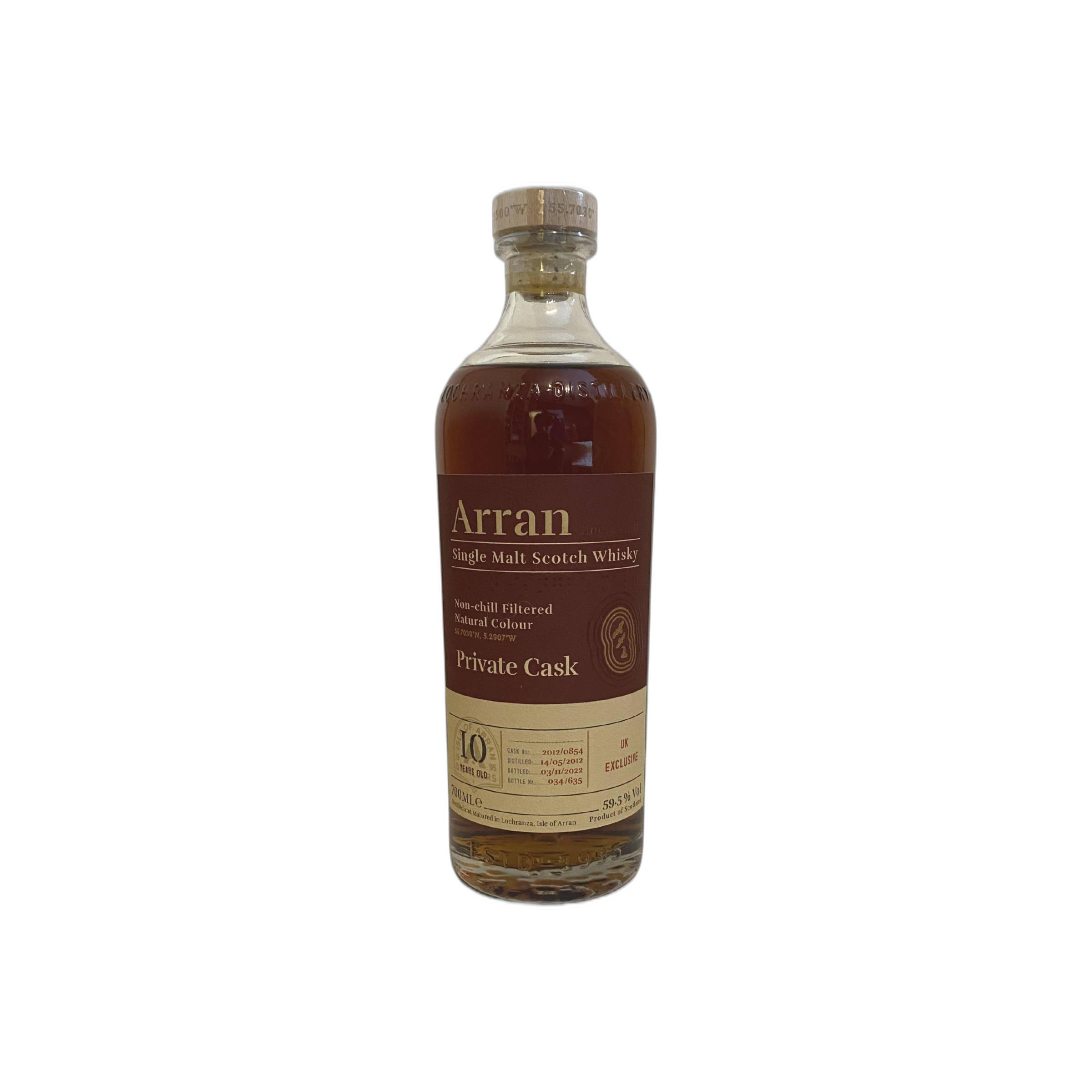 Arran 2012 10 Years Single Malt Whisky