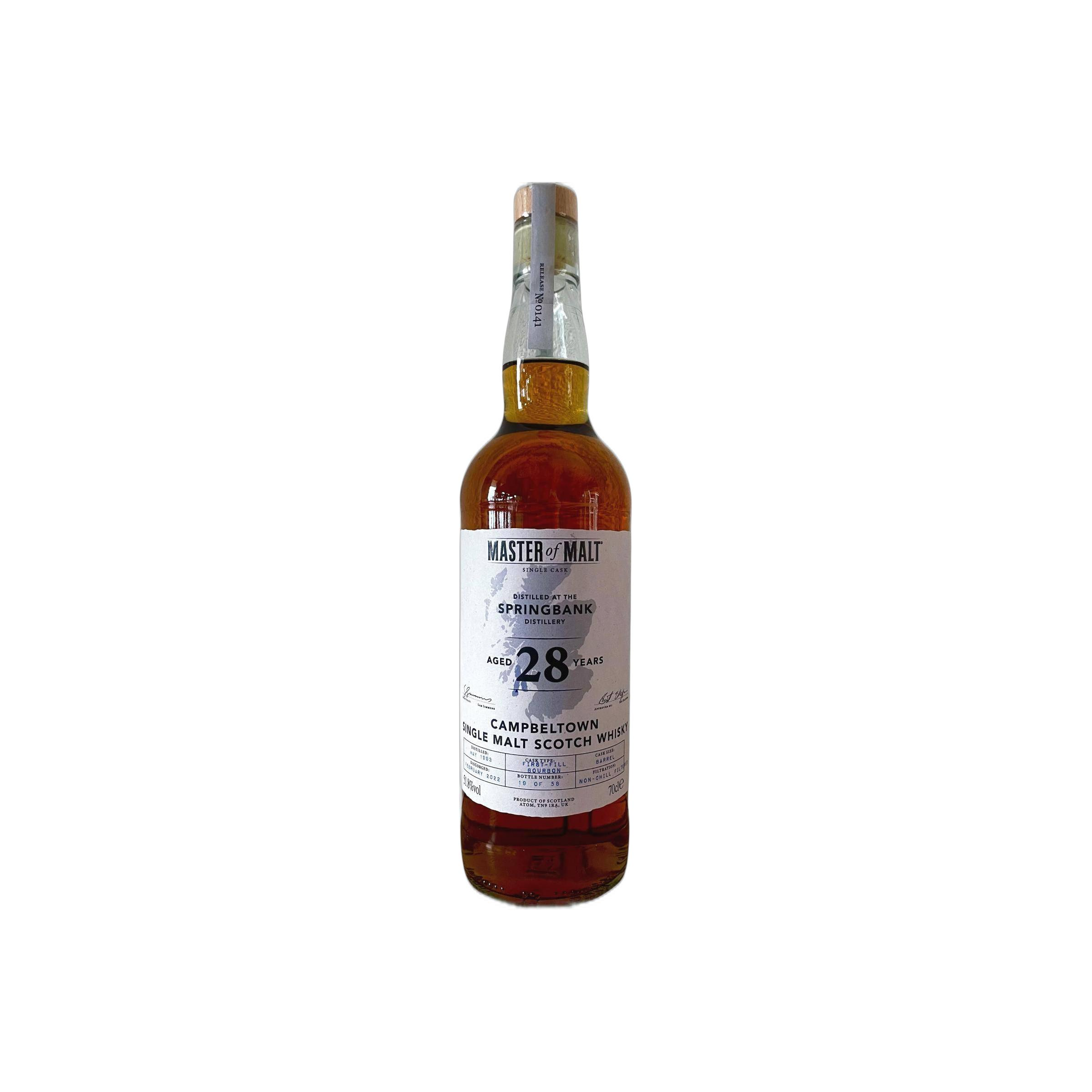 Springbank 1993 28 Years Single Malt Whisky