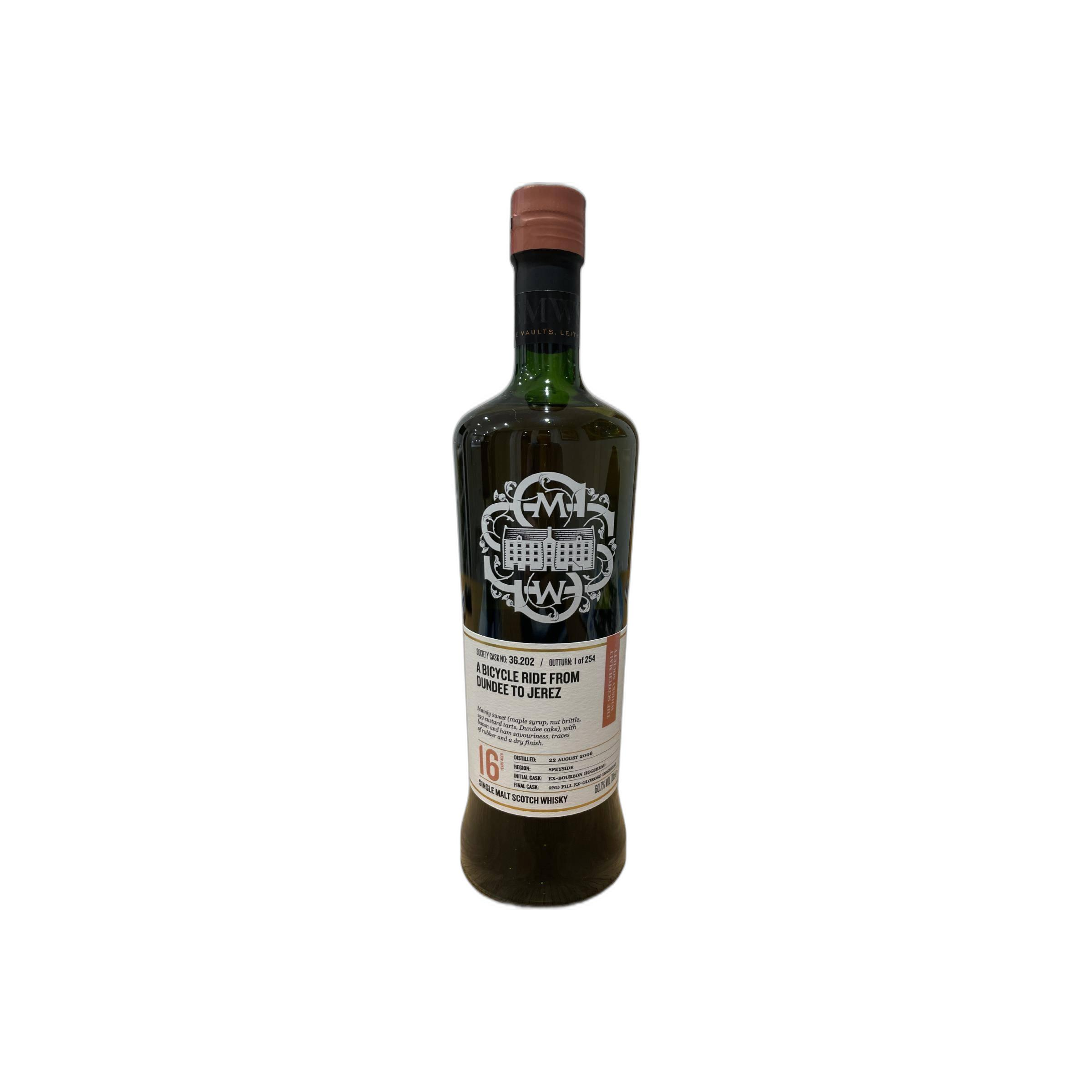 The Scotch Malt Whisky Society 2006 16 Years Single Malt Whisky