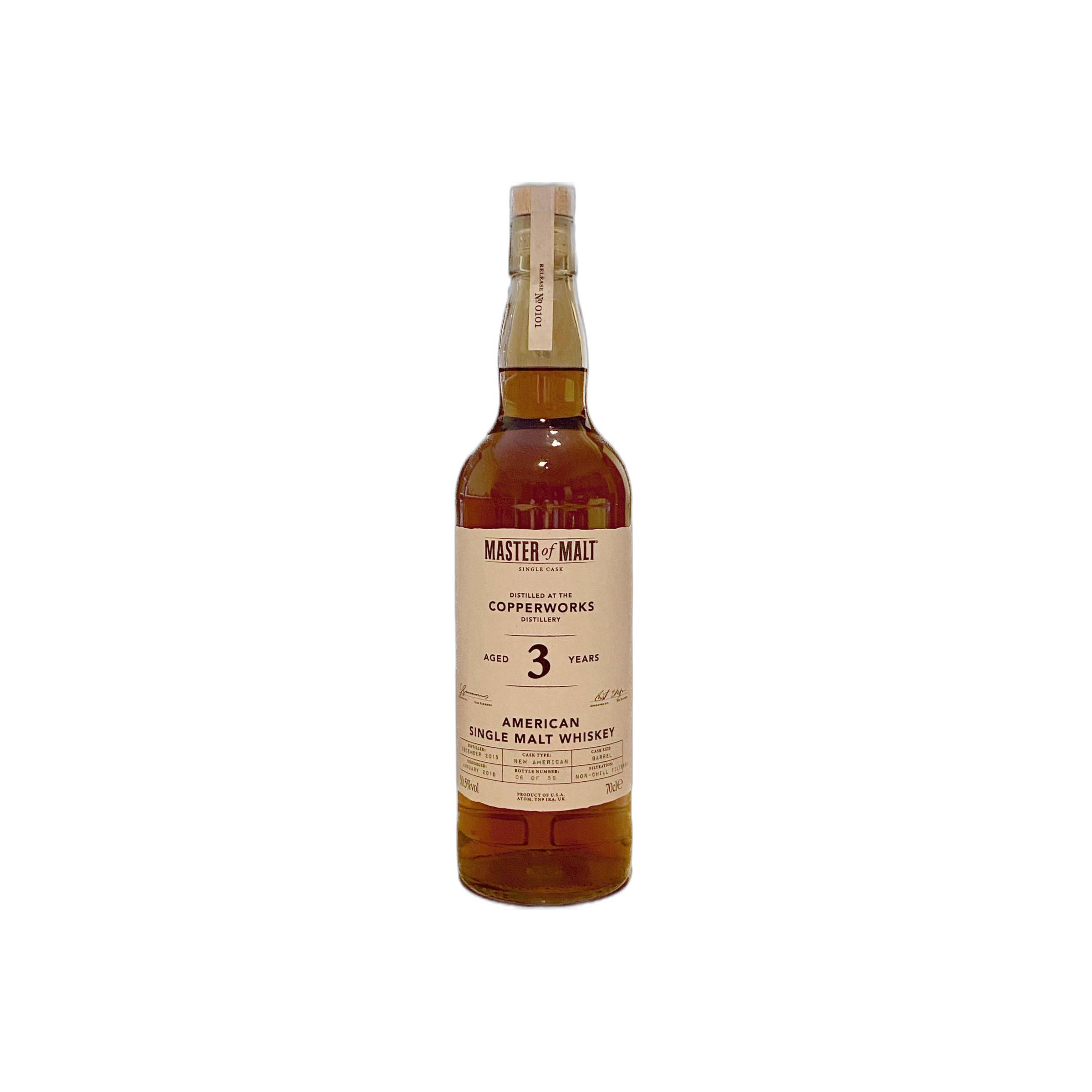 Master of Malt Single Cask 2015 3 Years Single Malt Whisky