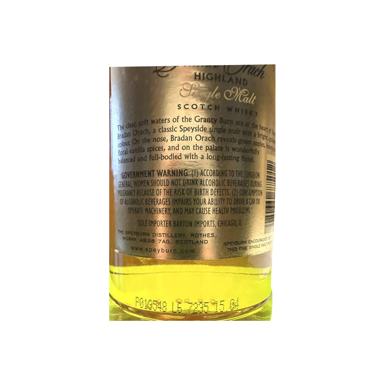 Spey Single Malt Whisky
