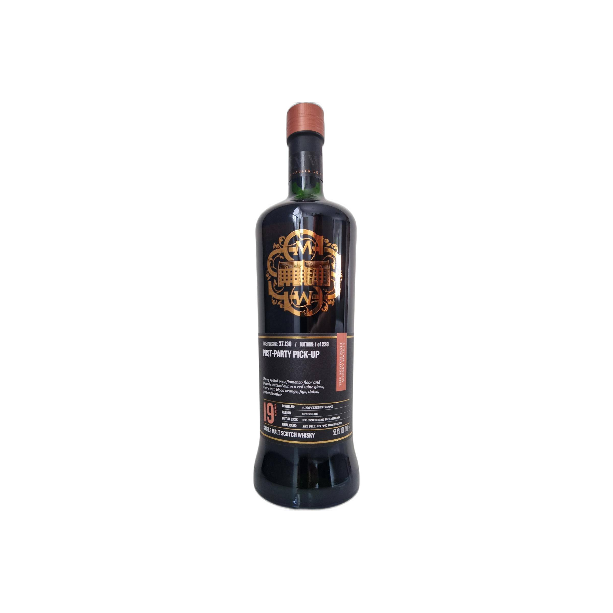 The Scotch Malt Whisky Society 2003 19 Years Single Malt Whisky