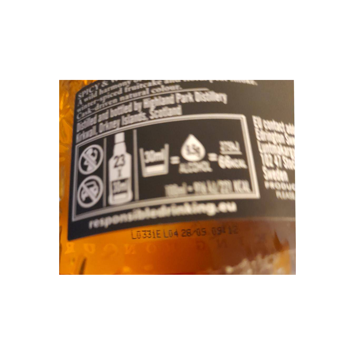 Highland Park 12 Years Single Malt Whisky 2