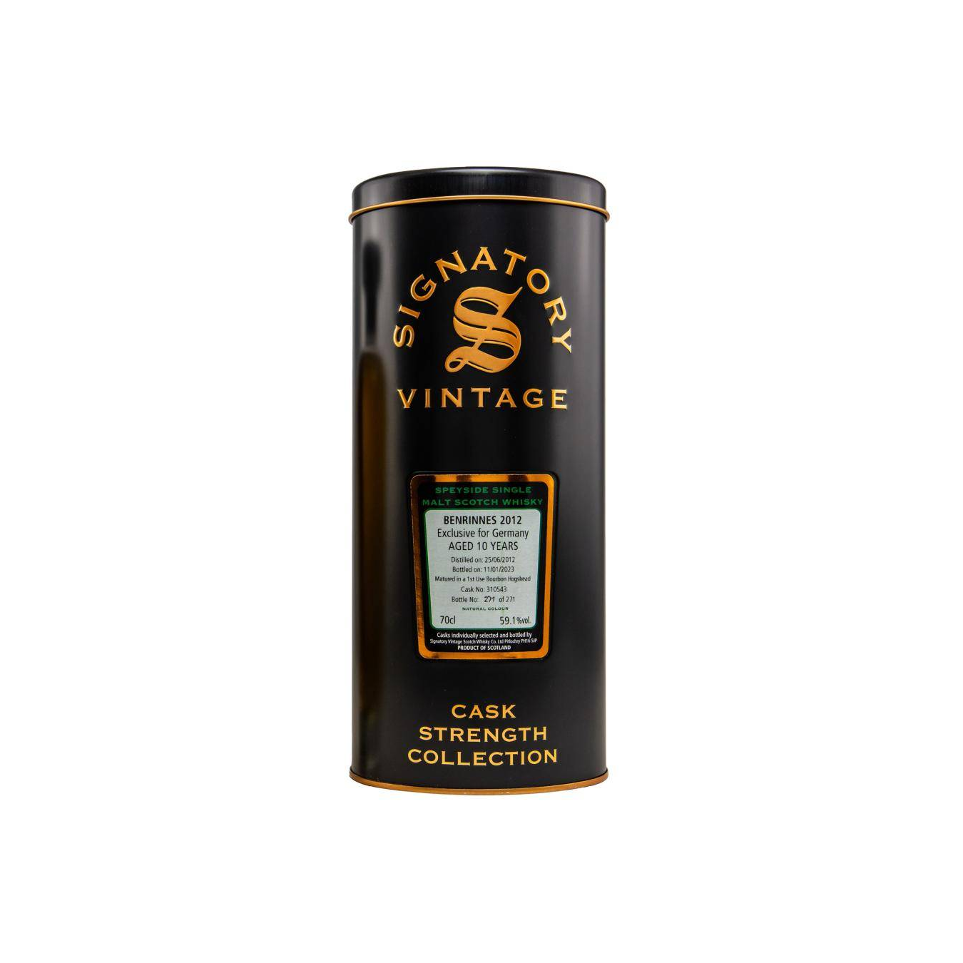 Signatory Vintage Cask Strength Collection 2012 10 Years Single Malt Whisky 3