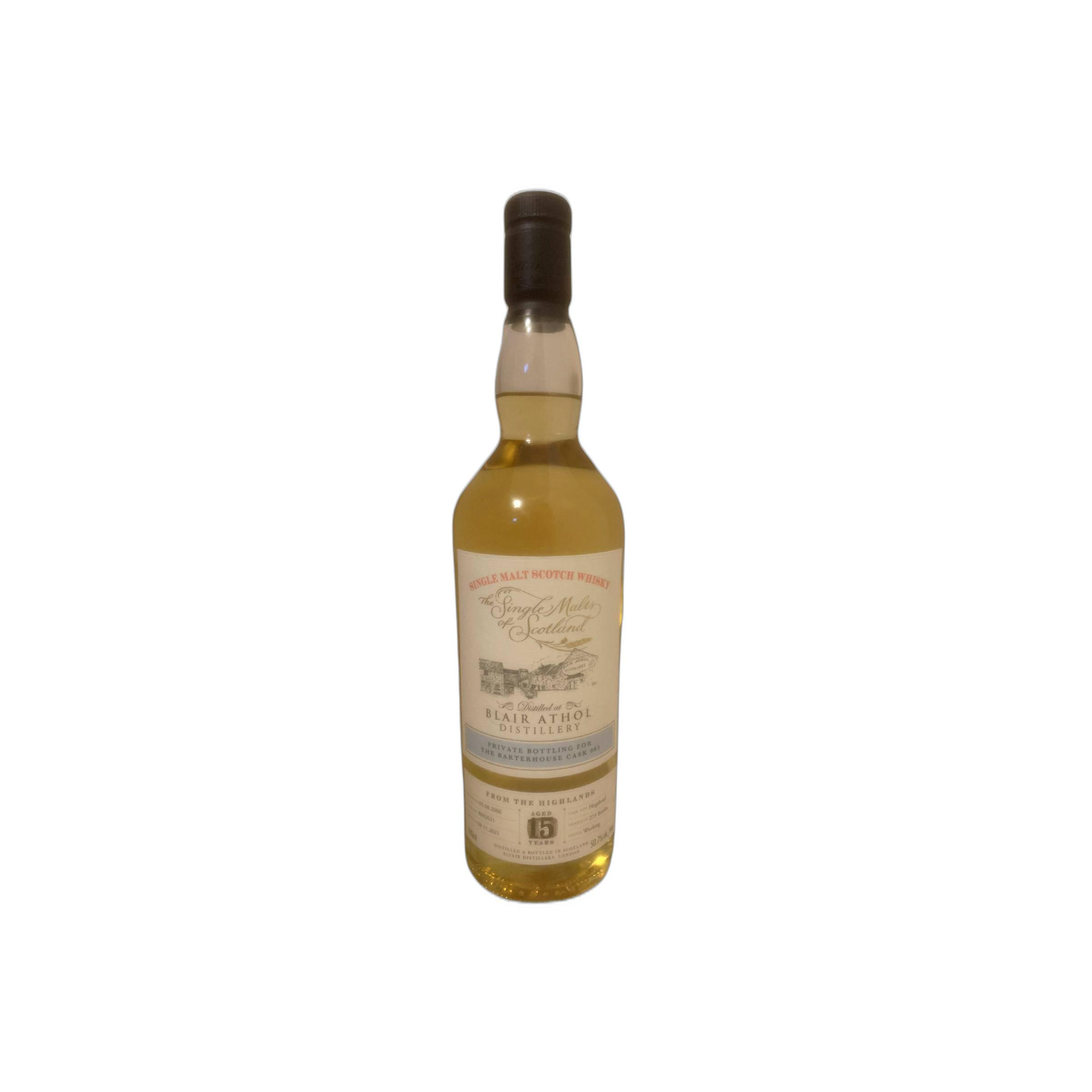 Blair Athol The Single Malts of Scotland 2006 15 Years Single Malt Whisky