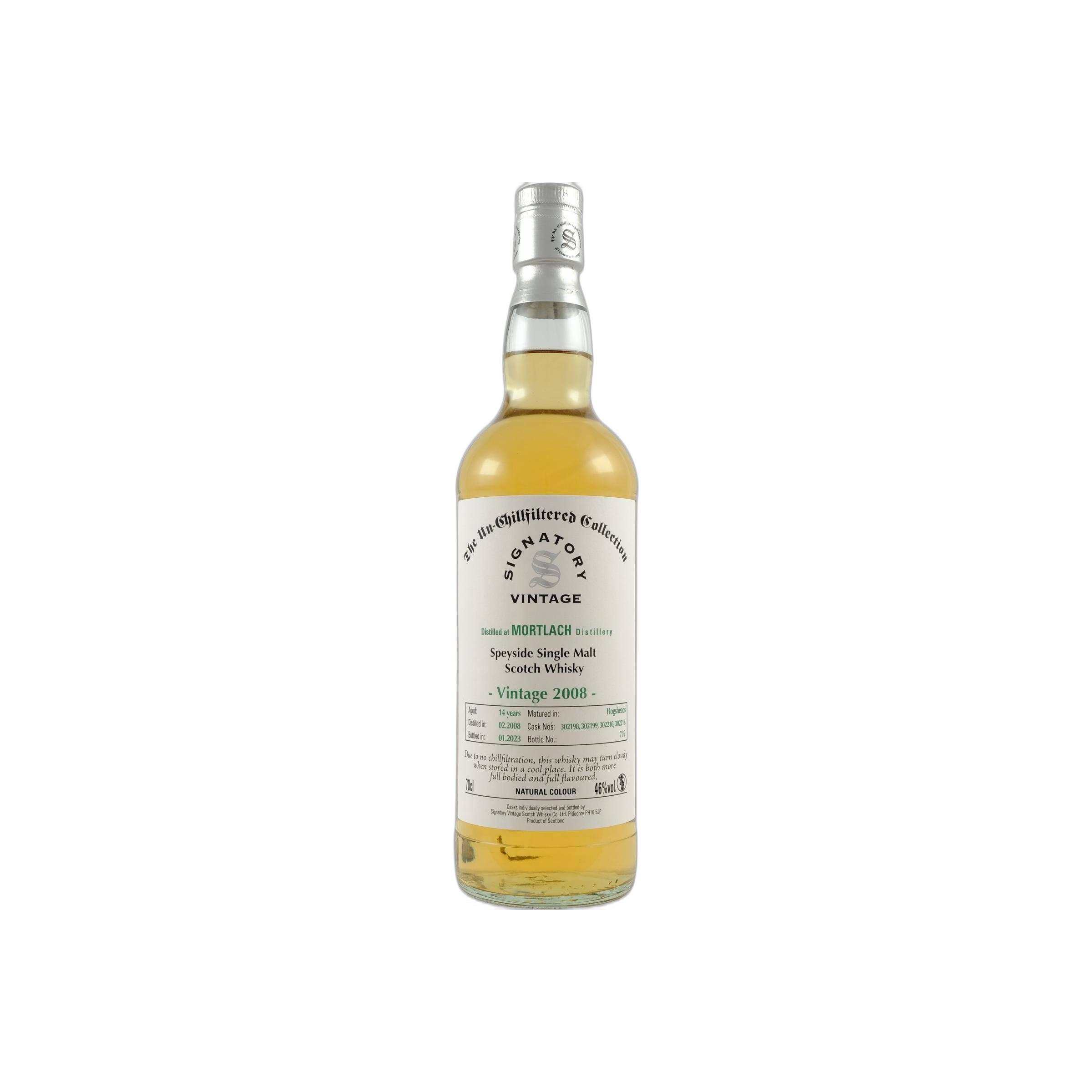 Mortlach The Un-Chillfiltered Collection 2008 14 Years Single Malt Whisky