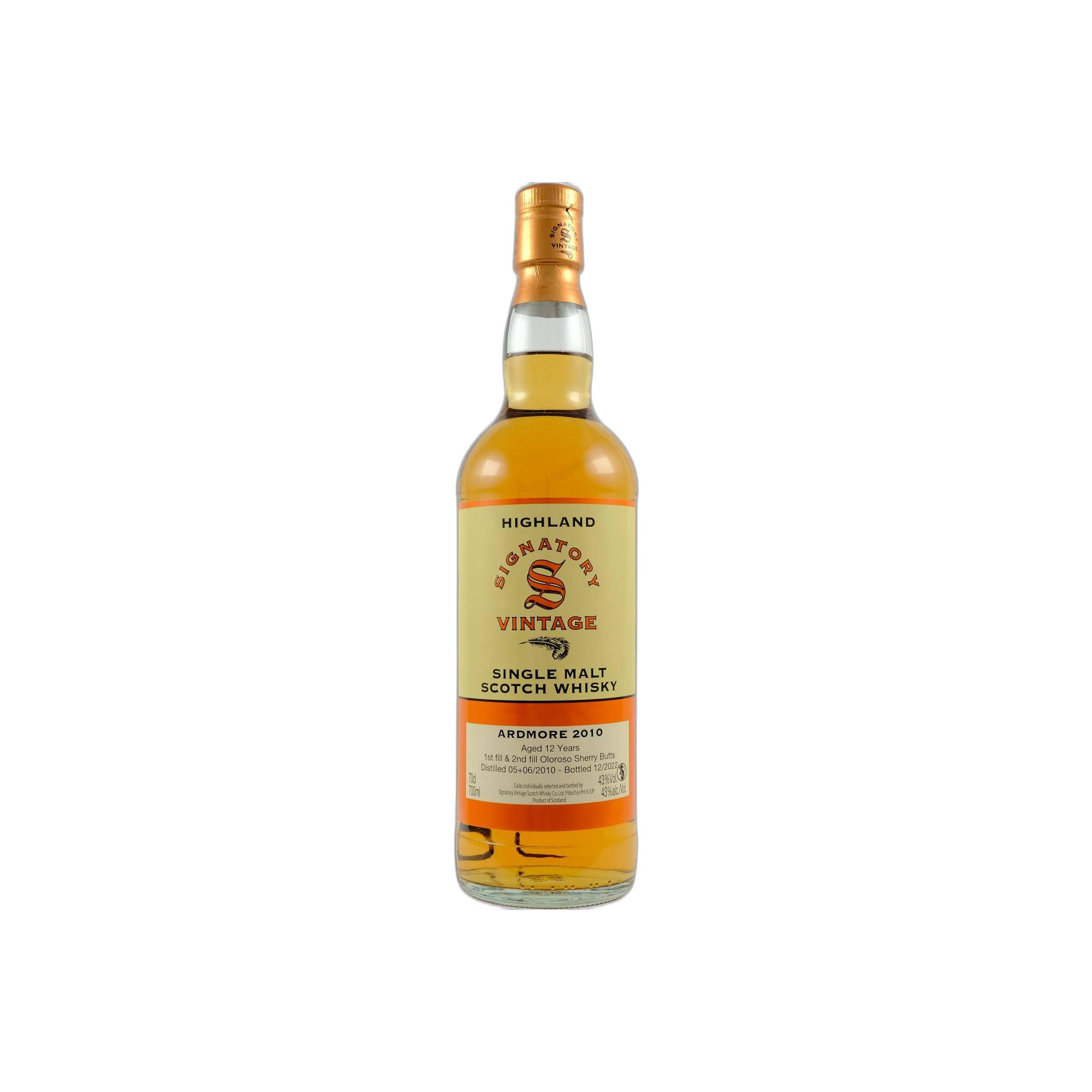 Ardmore Vintage Collection 2010 12 Years Single Malt Whisky