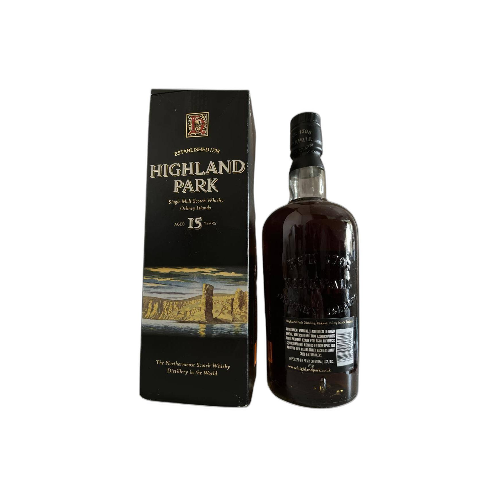 Highland Park 15 Years Single Malt Whisky 2