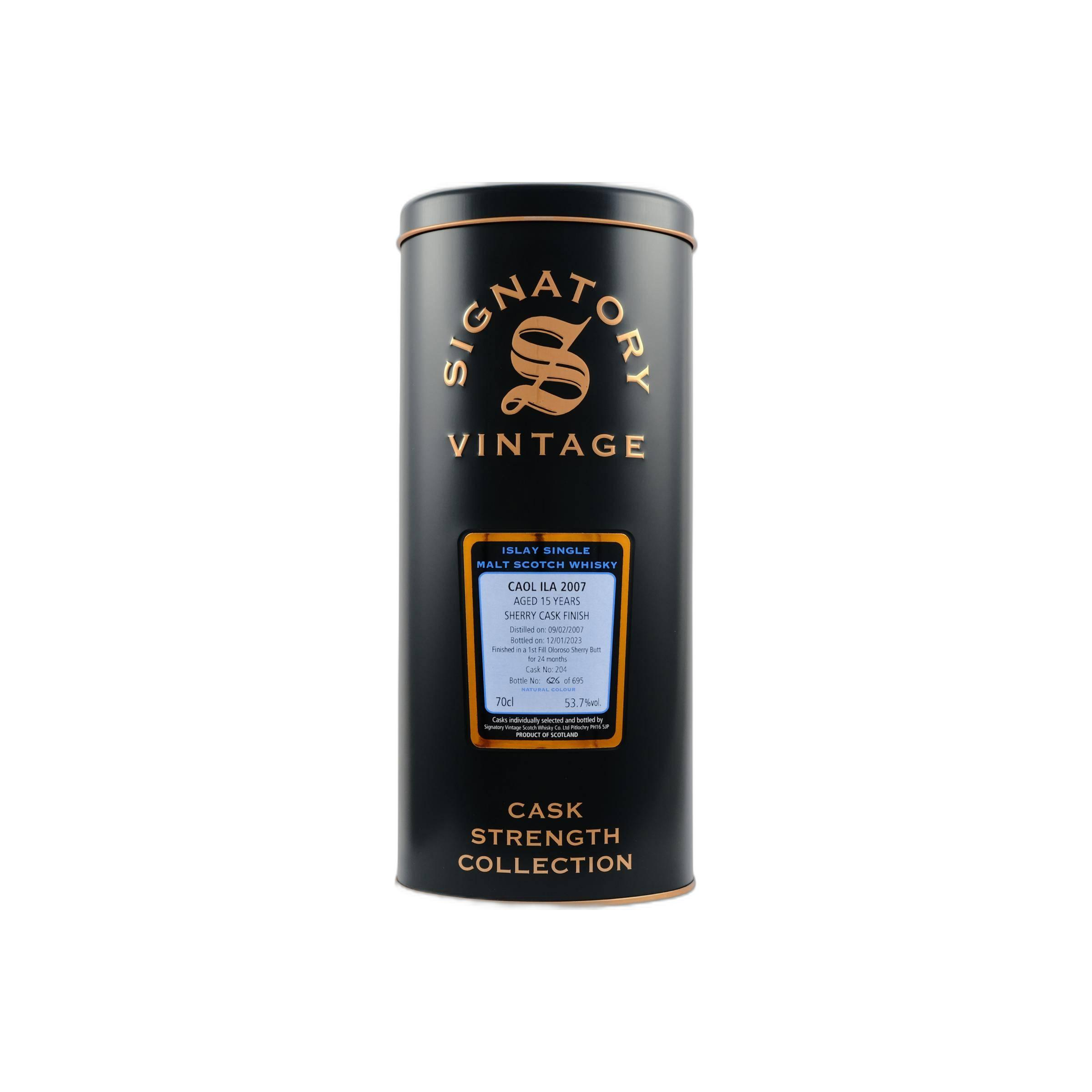 Caol Ila Cask Strength Collection 2007 15 Years Single Malt Whisky 2