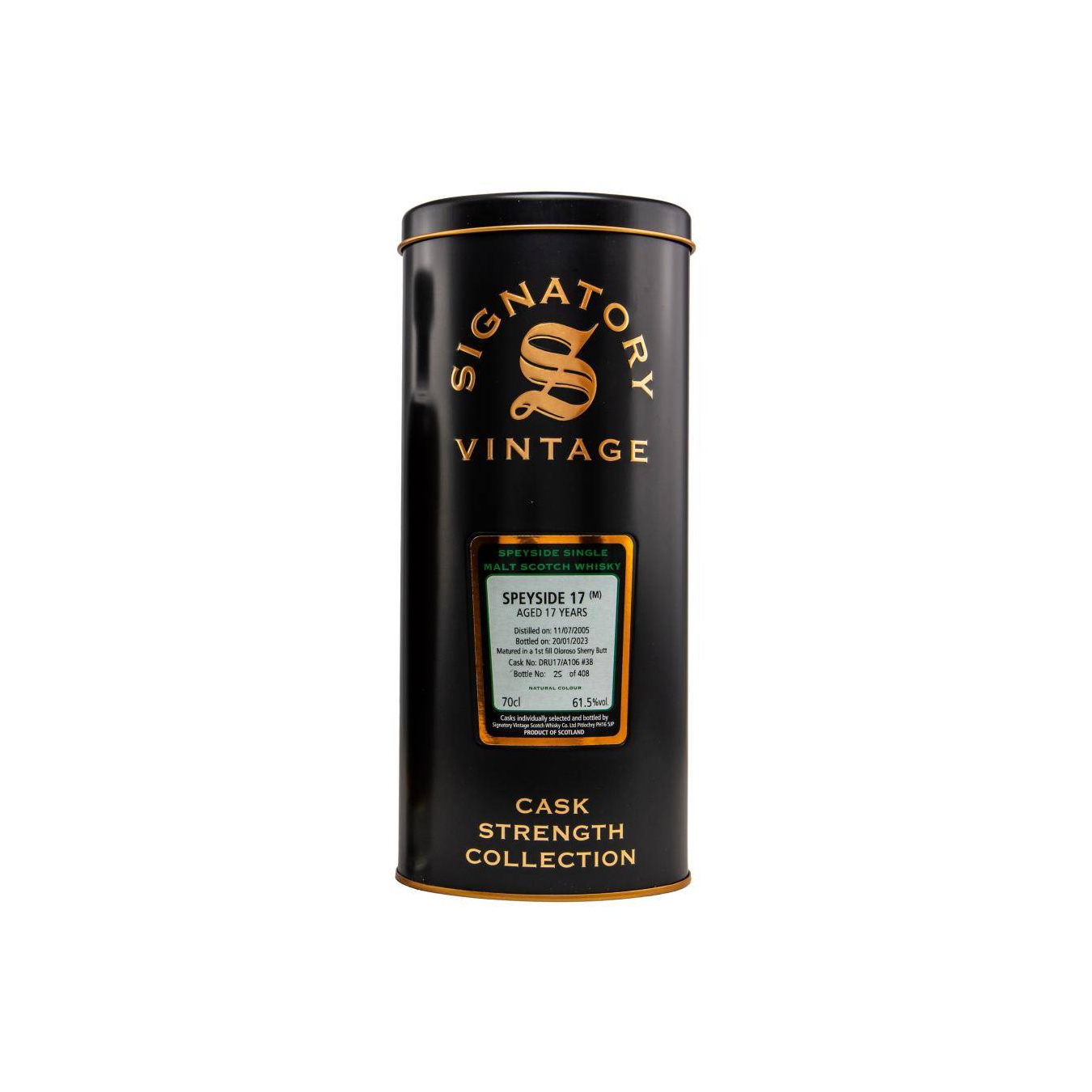 Signatory Vintage Cask Strength Collection 2005 17 Years Single Malt Whisky 3