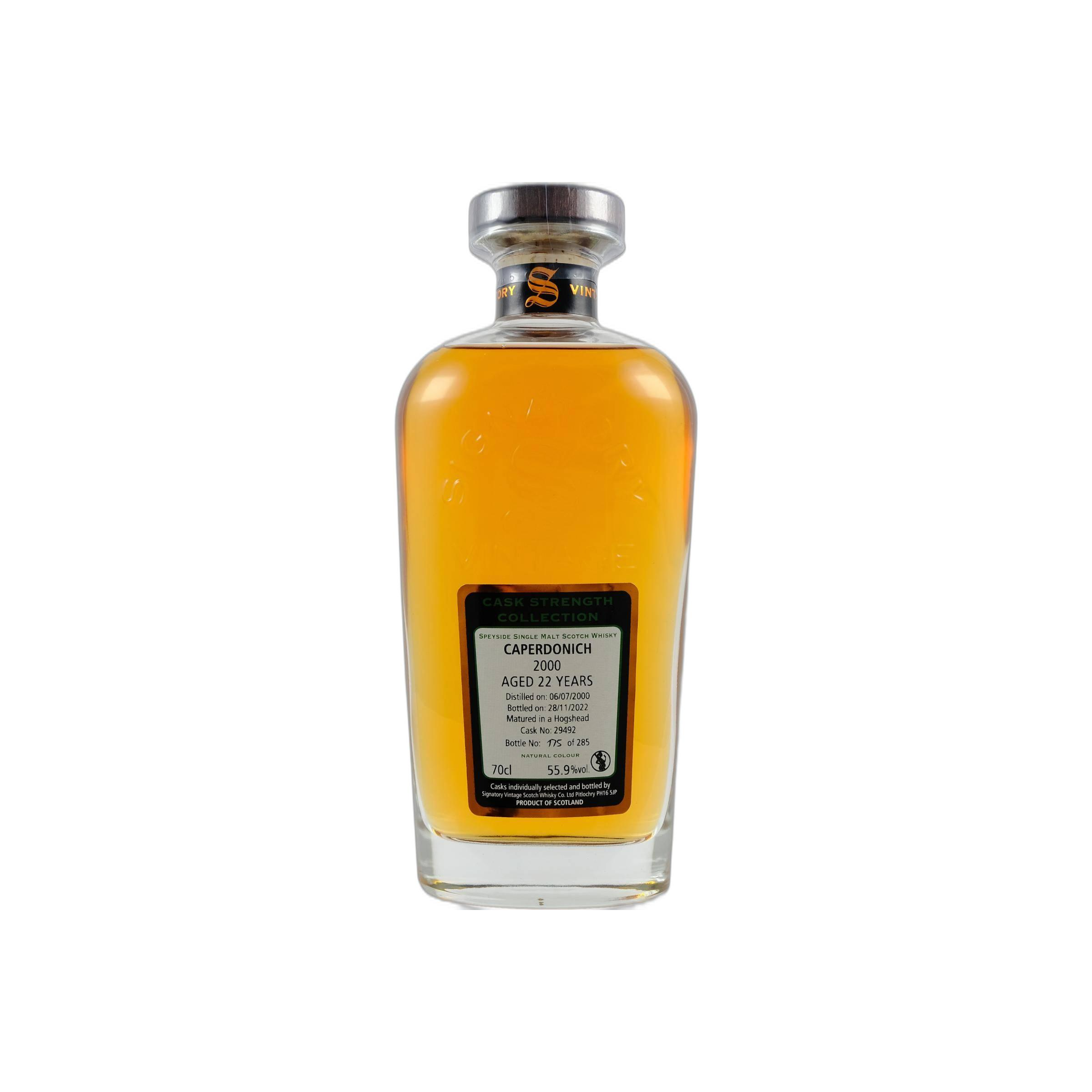 Caperdonich Cask Strength Collection 2000 22 Years Single Malt Whisky