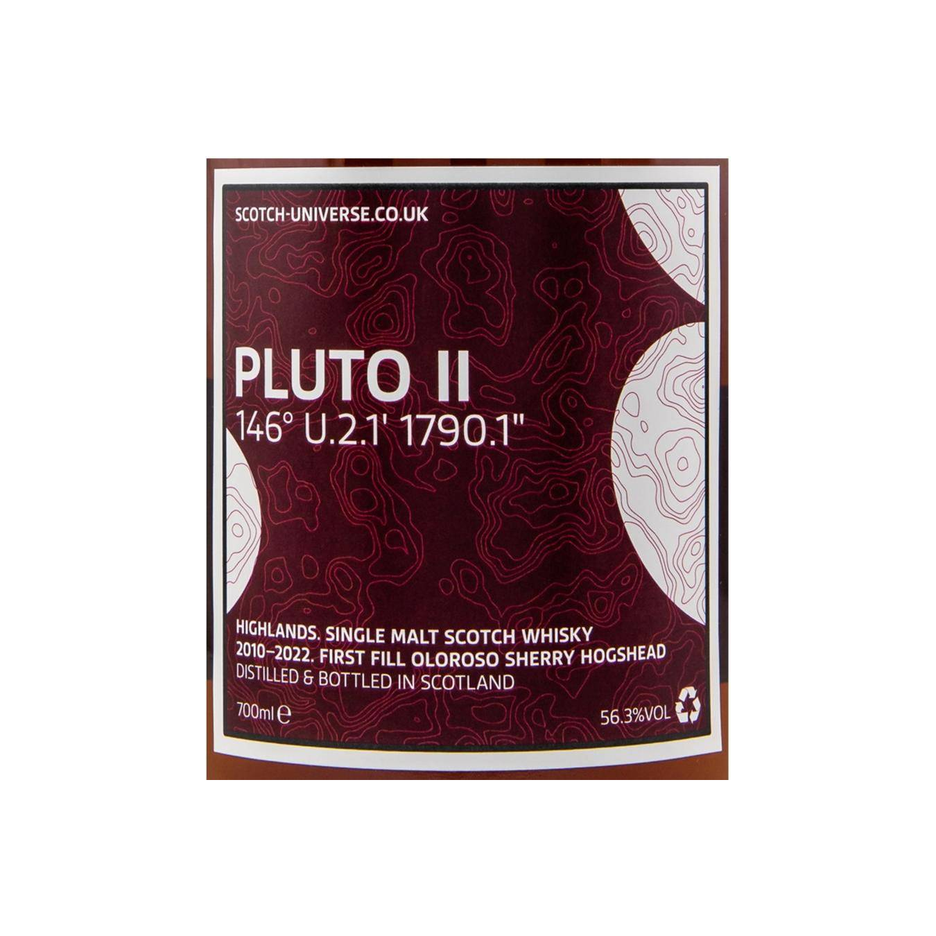 Scotch Universe Pluto II - 146° U.2.1' 1790.1" 3