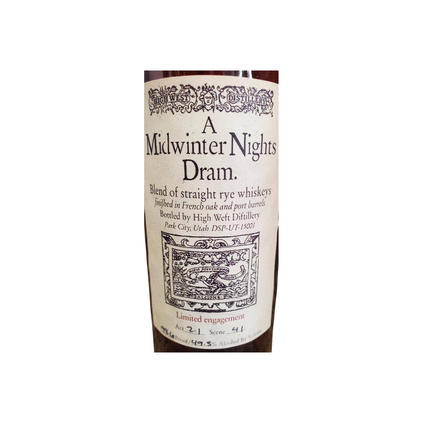 High West A Midwinter Nights Dram