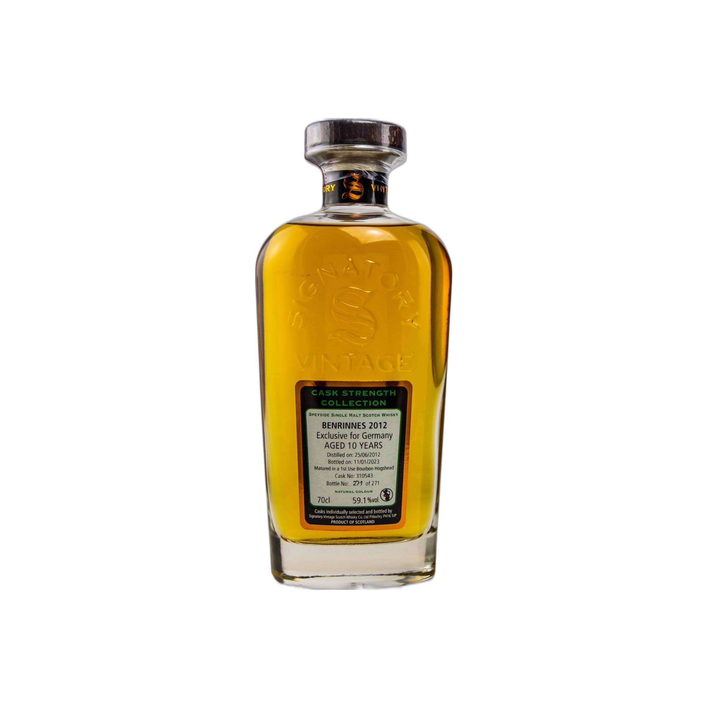 Signatory Vintage Cask Strength Collection 2012 10 Years Single Malt Whisky
