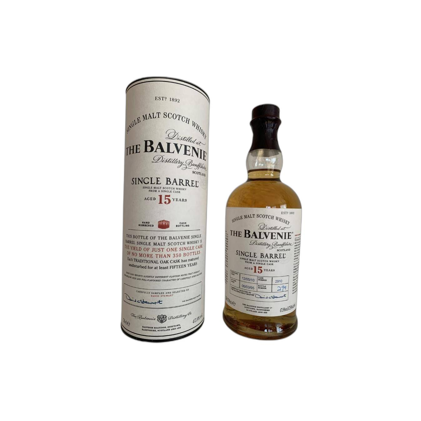 The Balvenie Single Cask 1995 15 Years Single Malt Whisky