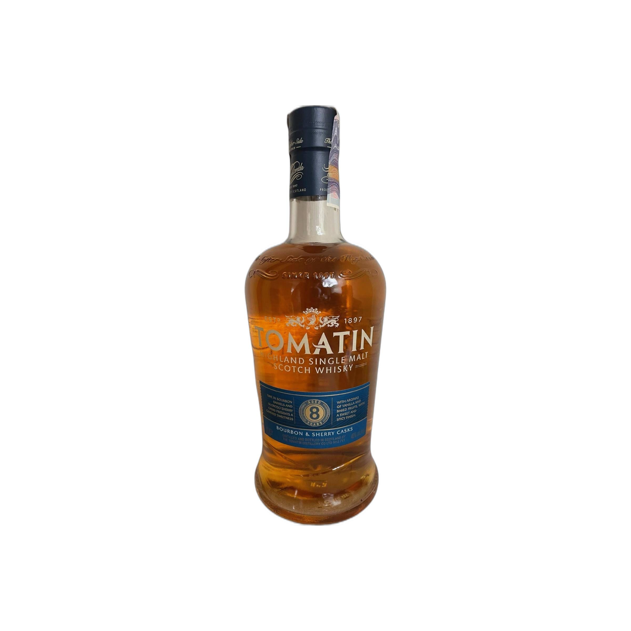 Tomatin 8 Years Single Malt Whisky