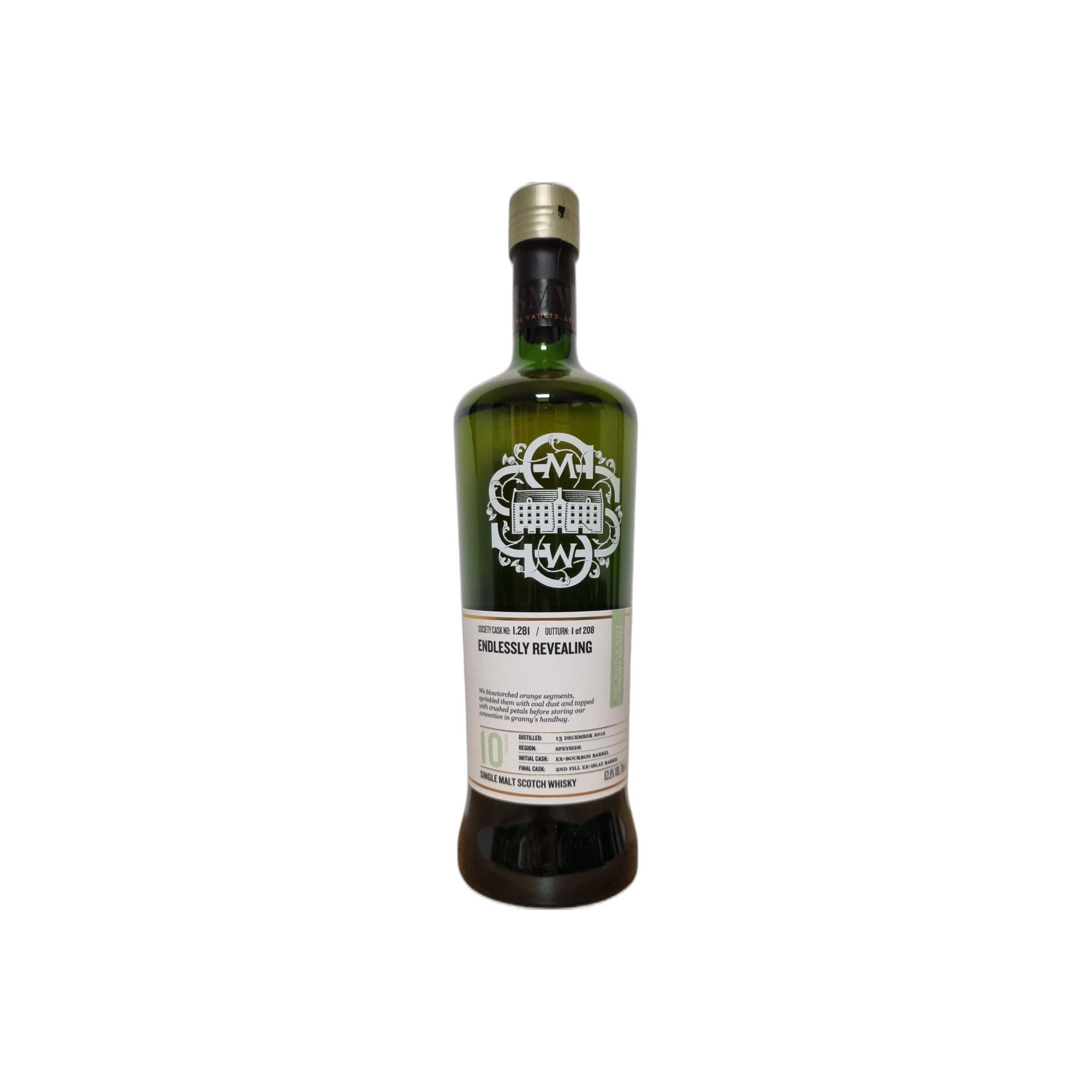 The Scotch Malt Whisky Society 2012 10 Years Single Malt Whisky